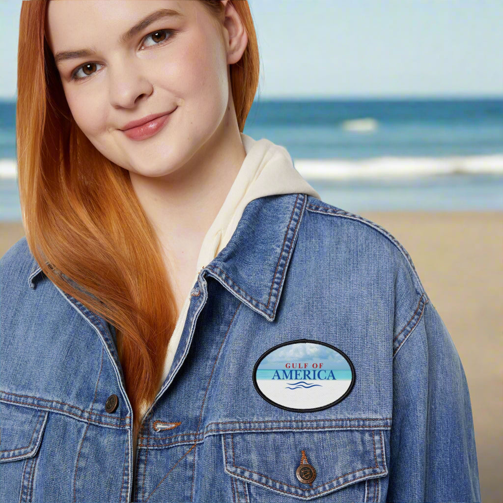 American Gulf Iron-On Patch for Beach Lovers