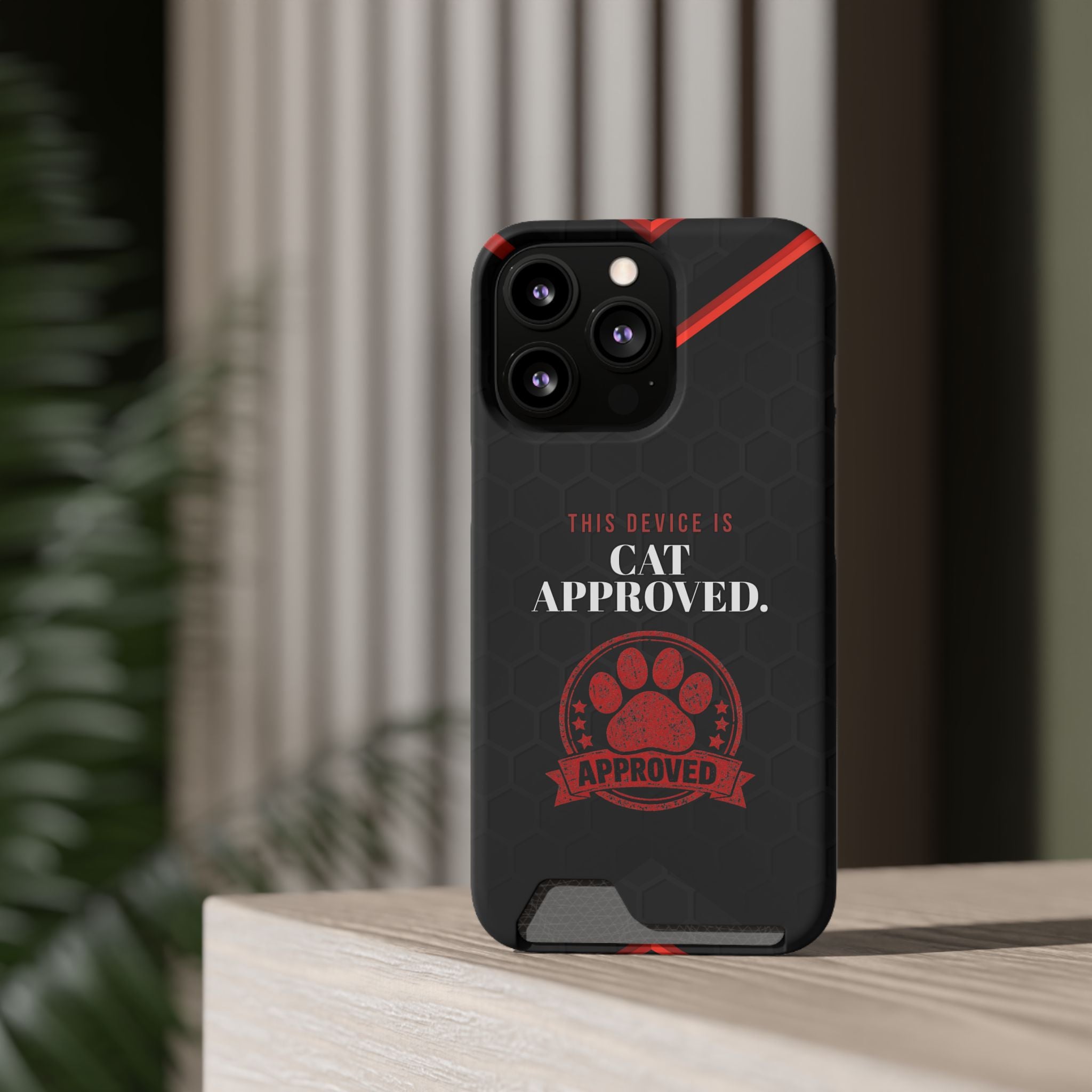 Cat Approved iPhone Case — Official Stamp Edition