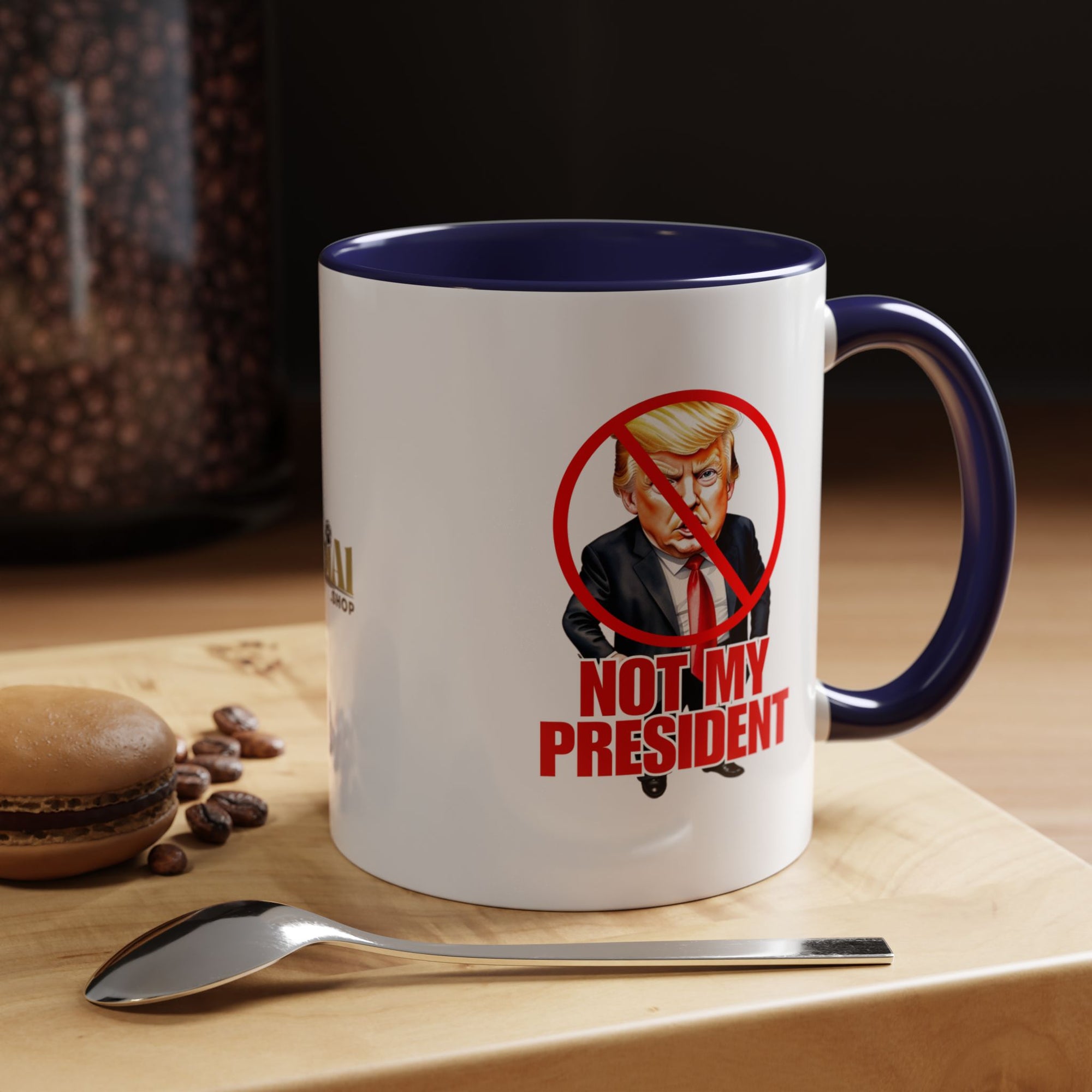 Not My President Coffee Mug - 11oz & 15oz Accent Mug for Political Activism