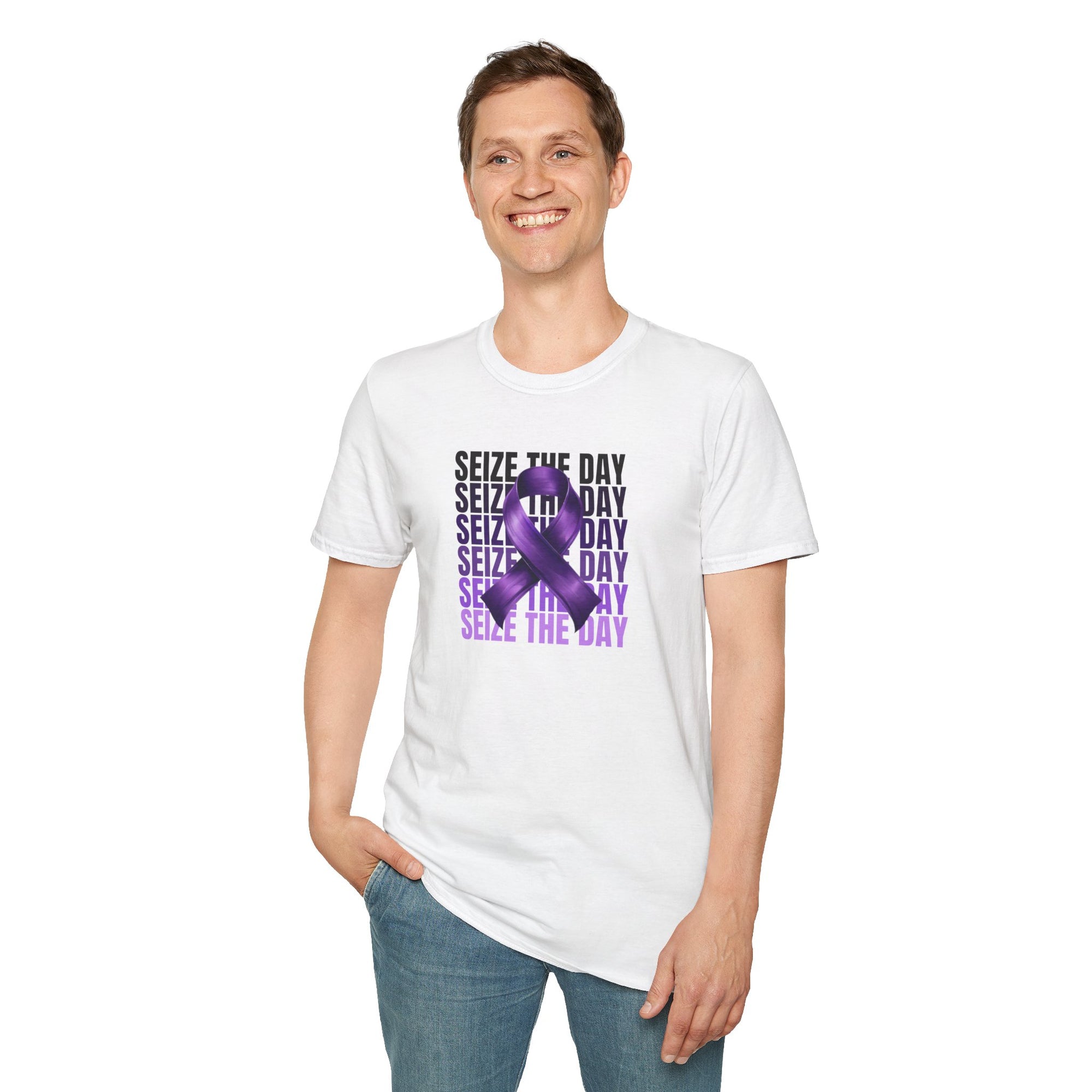 Empowering 'Seize the Day' Unisex T-Shirt