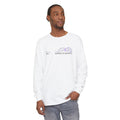 Long Sleeve T‑Shirt — “The Middle Is Missing” Minimal Brain Puzzle Design