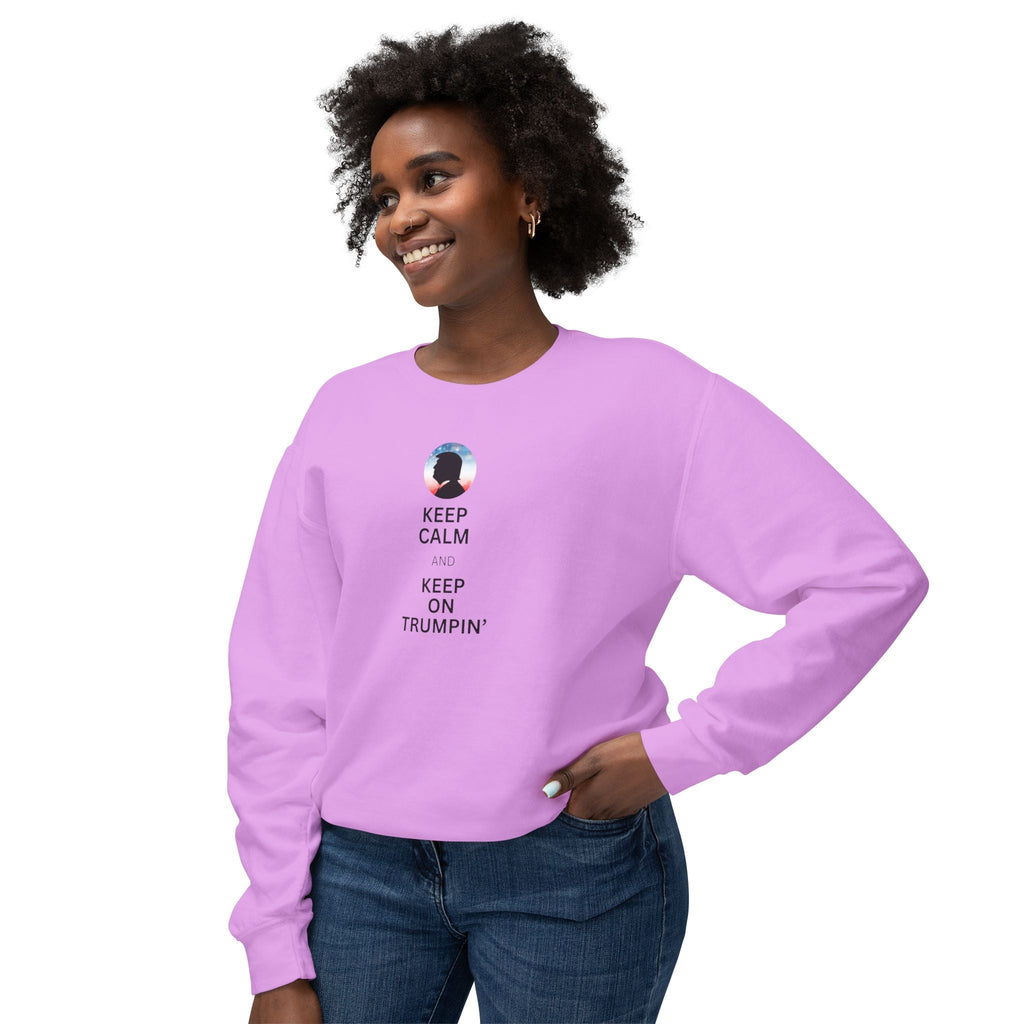 Keep Calm and Keep on Trumpin' Unisex Crewneck Sweatshirt Printify