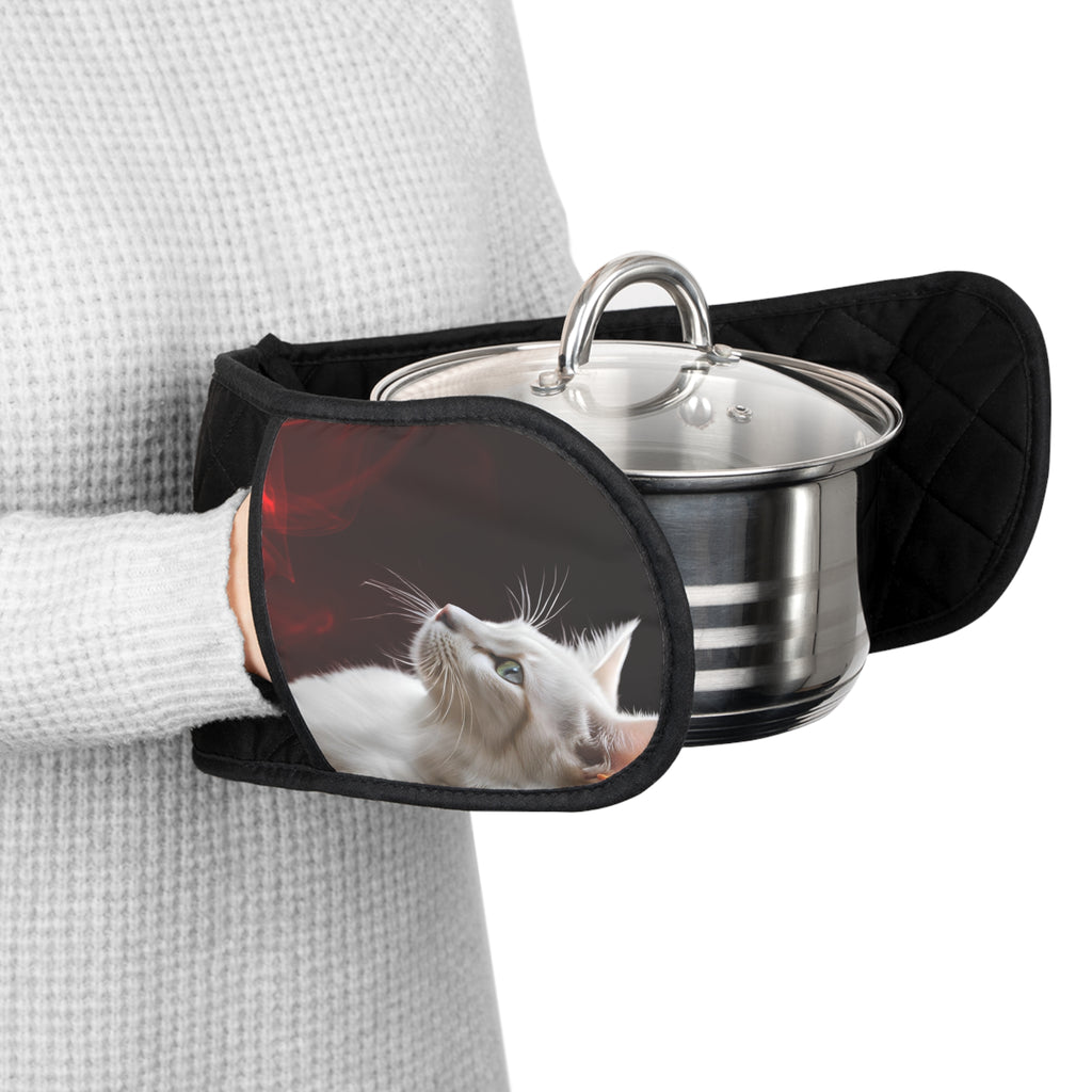 Cat-Themed Oven Mitts for Pet Lovers