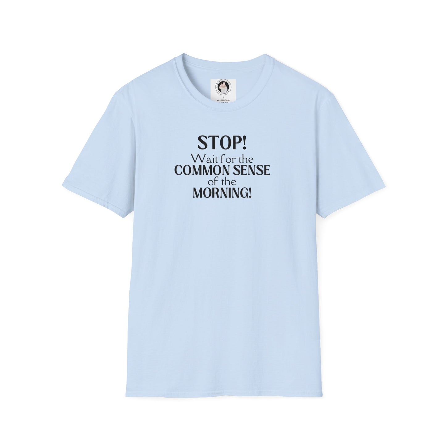 Common Sense Unisex Softstyle T - Shirt - T - Shirt - Epileptic Al’s Shop