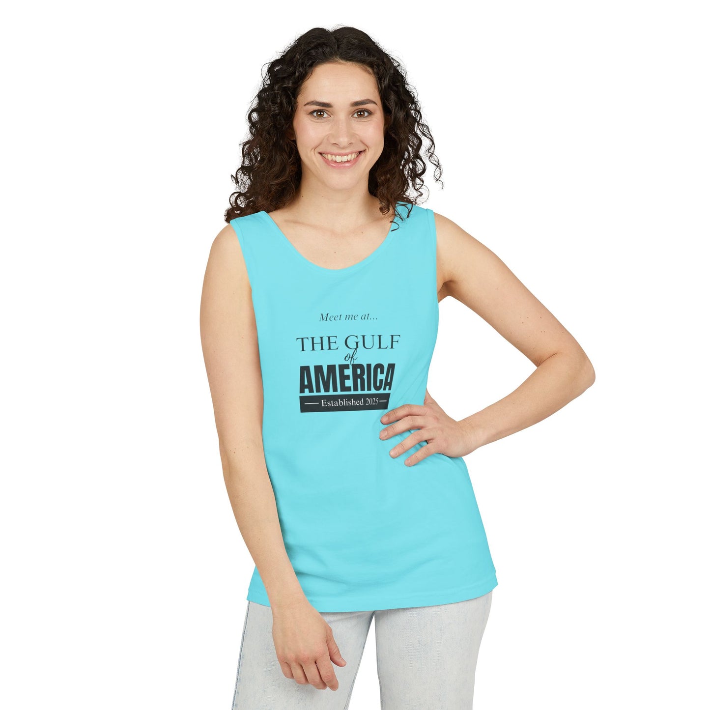 Gulf of America Unisex Garment-Dyed Tank Top
