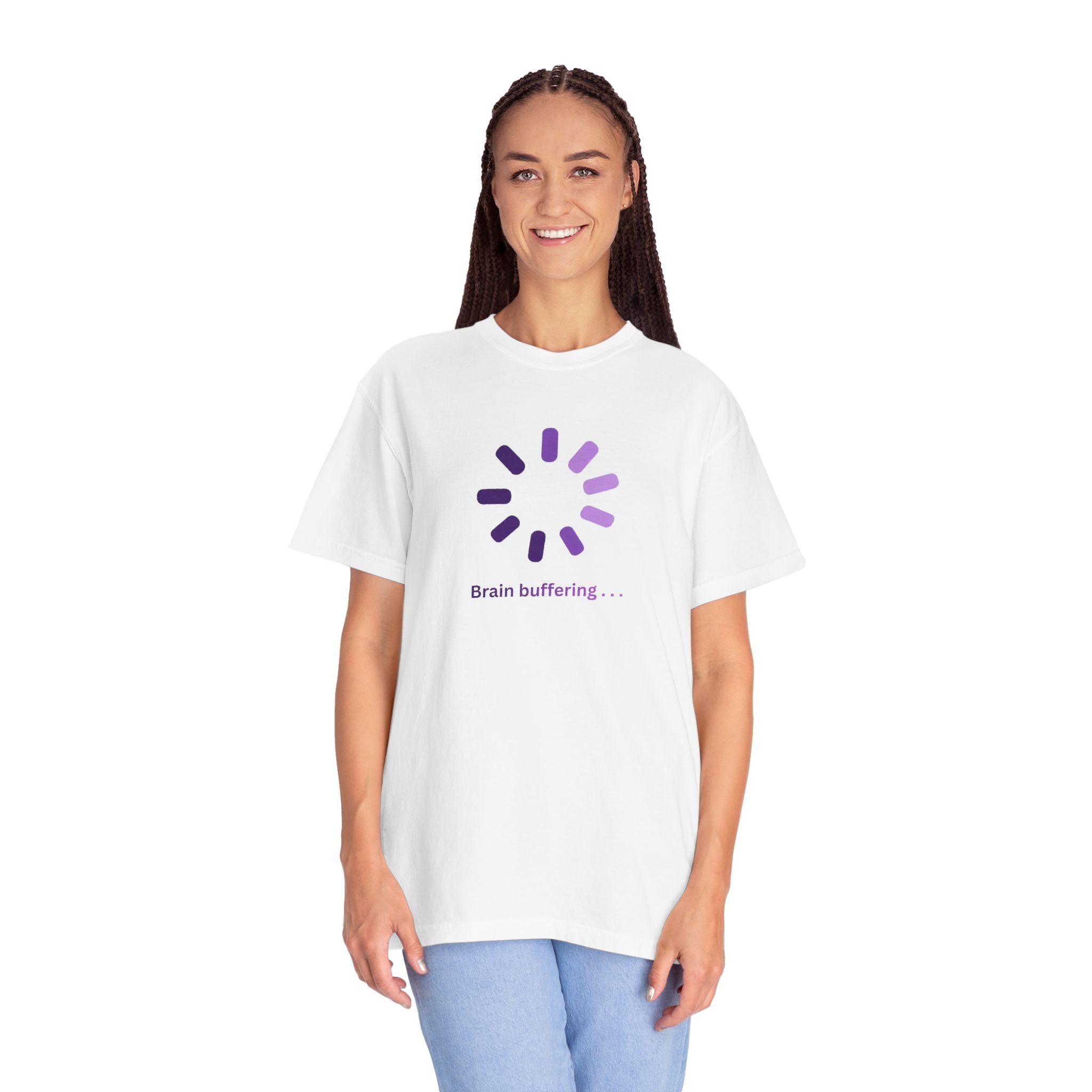 Brain Buffering… Purple Awareness T-Shirt