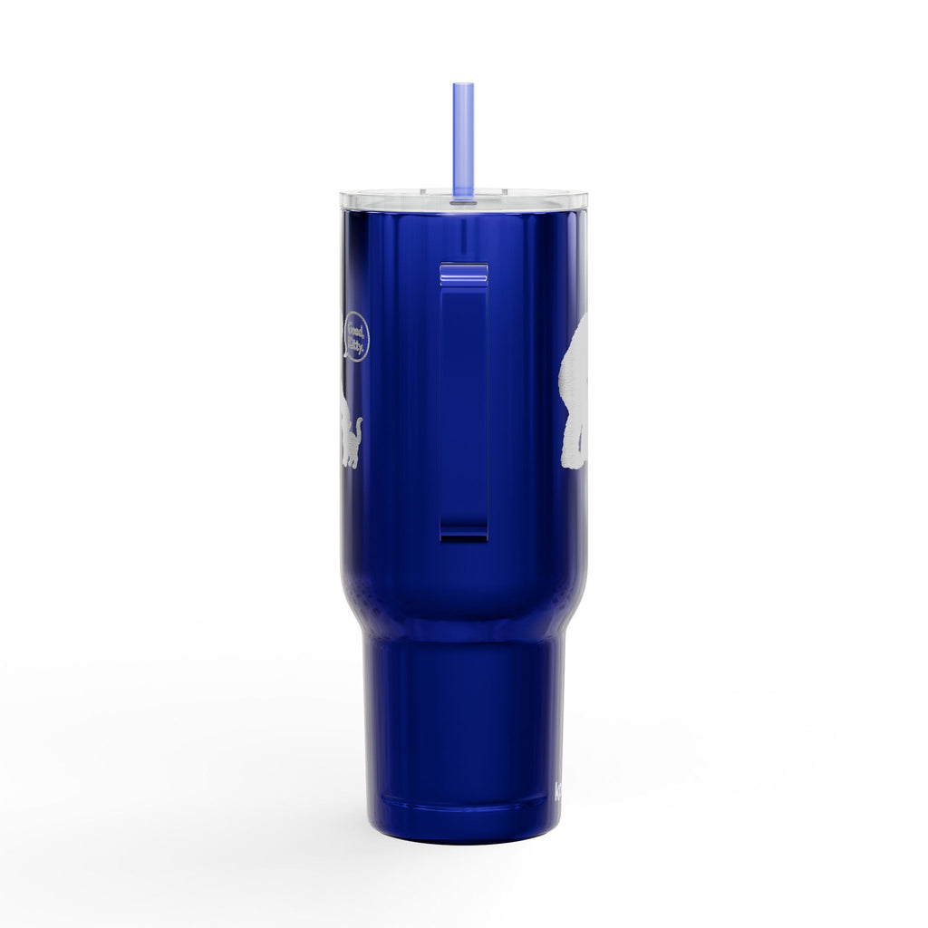 Bigfoot & Cat “Good, Kitty.” 40 oz Insulated Tumbler