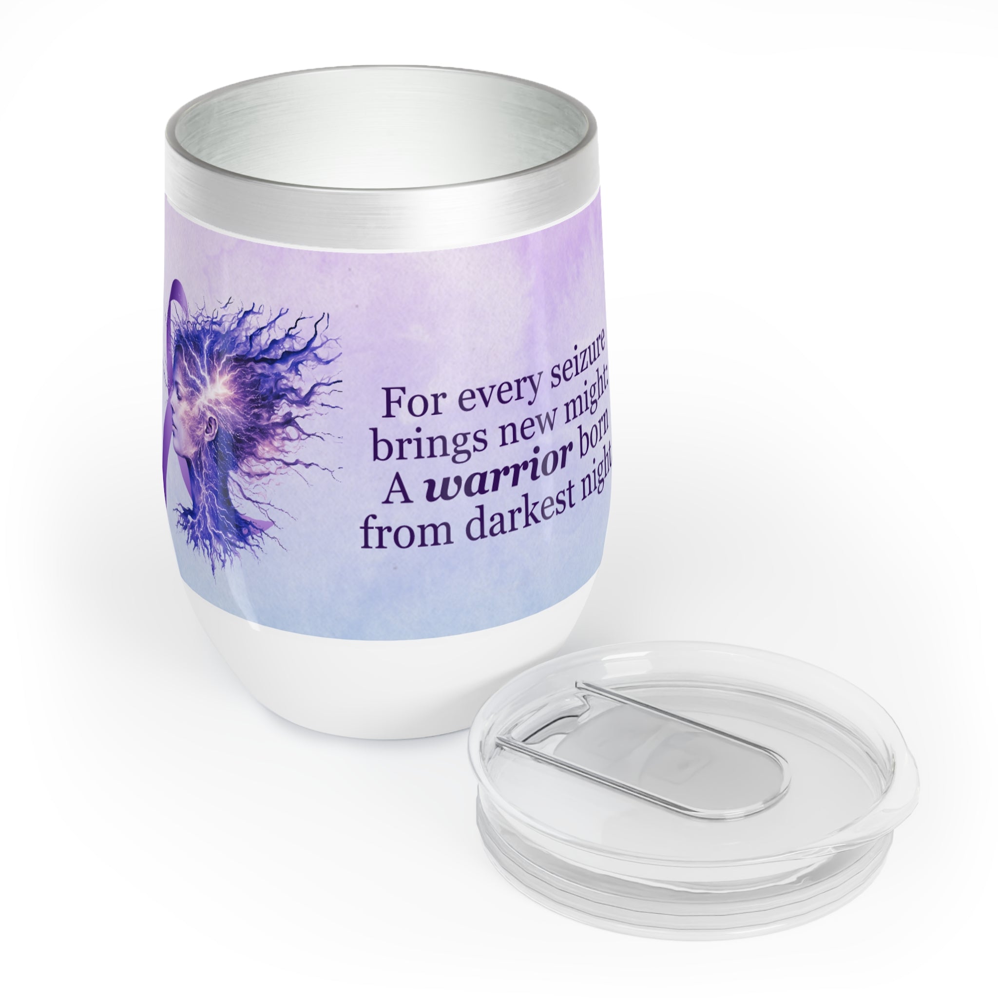 A Warrior is Born Chill Wine Tumbler - EpiAl's Shop