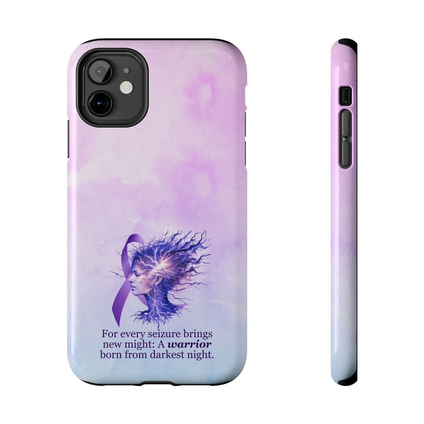 A Warrior is Born Tough Phone Cases