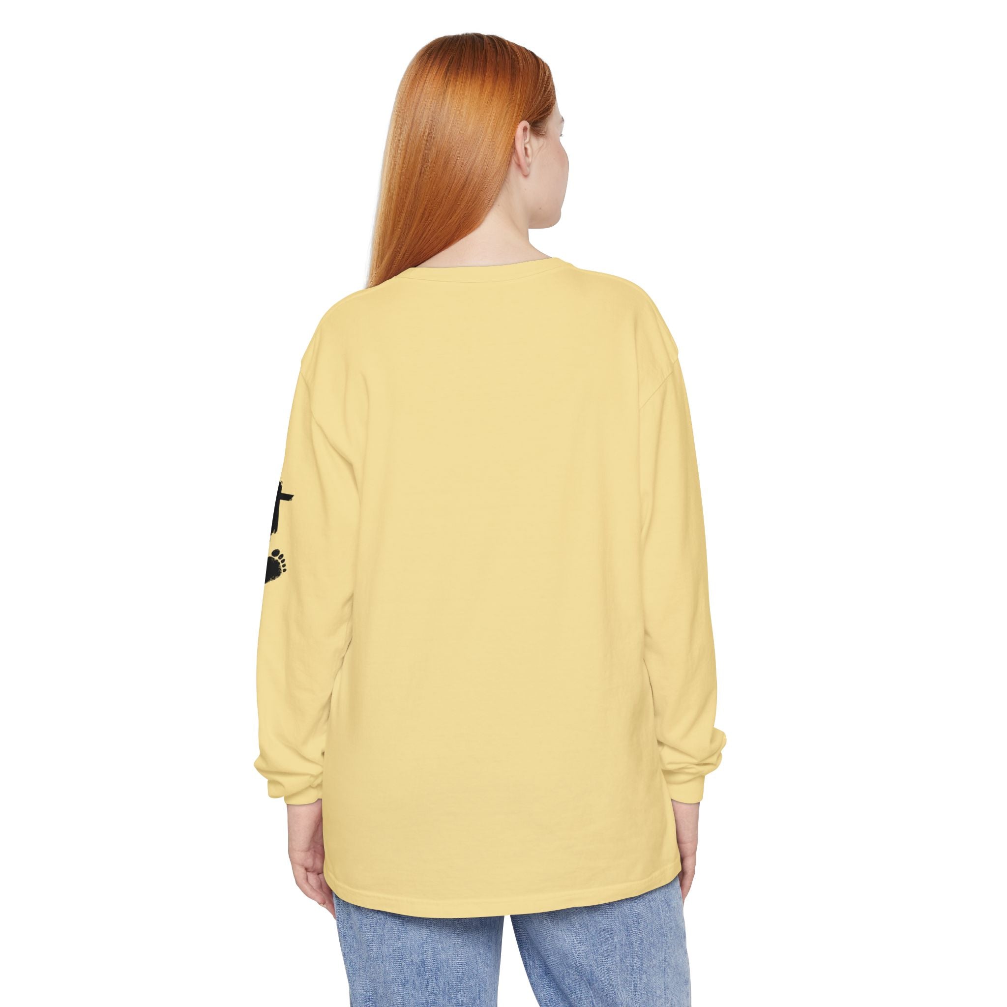 Jesus Loves You. Bigfoot’s Undecided. Long Sleeve Shirt