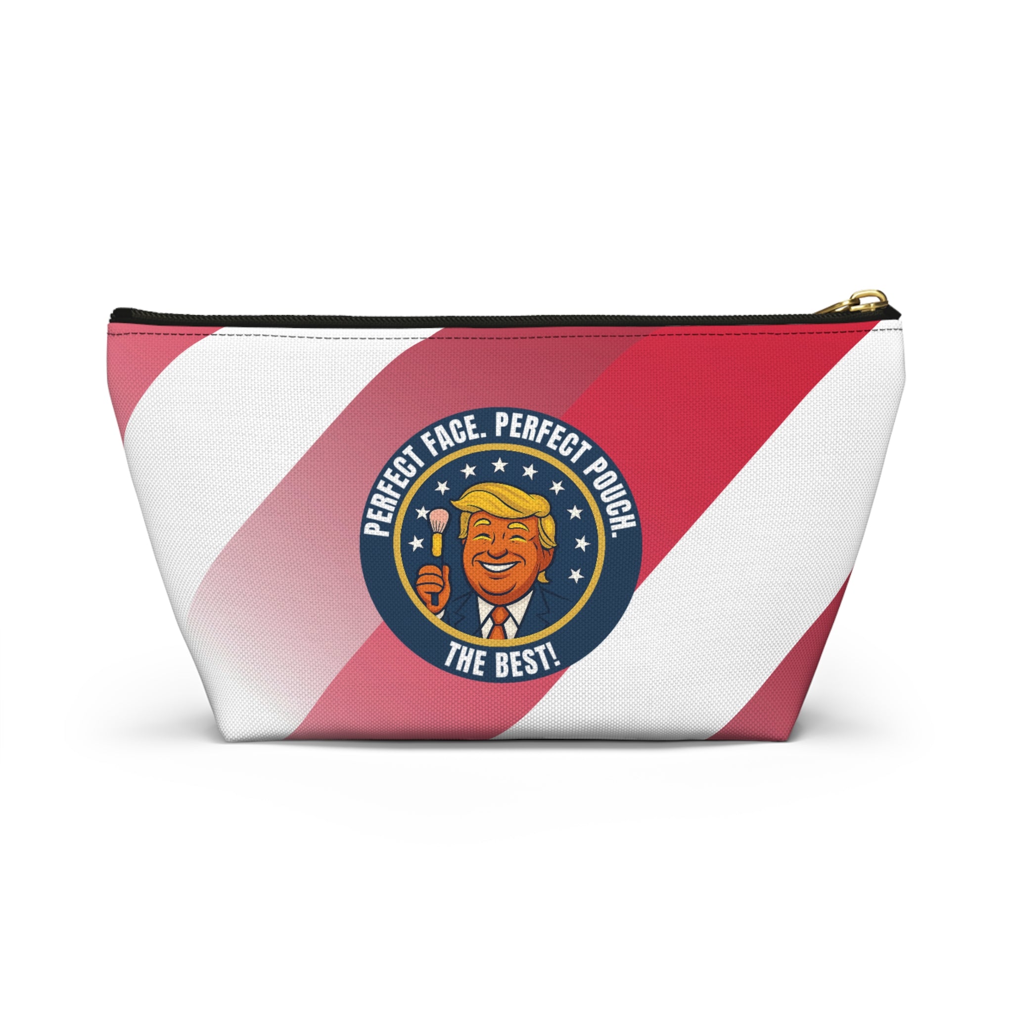 Mock Presidential Seal Makeup Pouch – “Perfect Face. Perfect Pouch.”