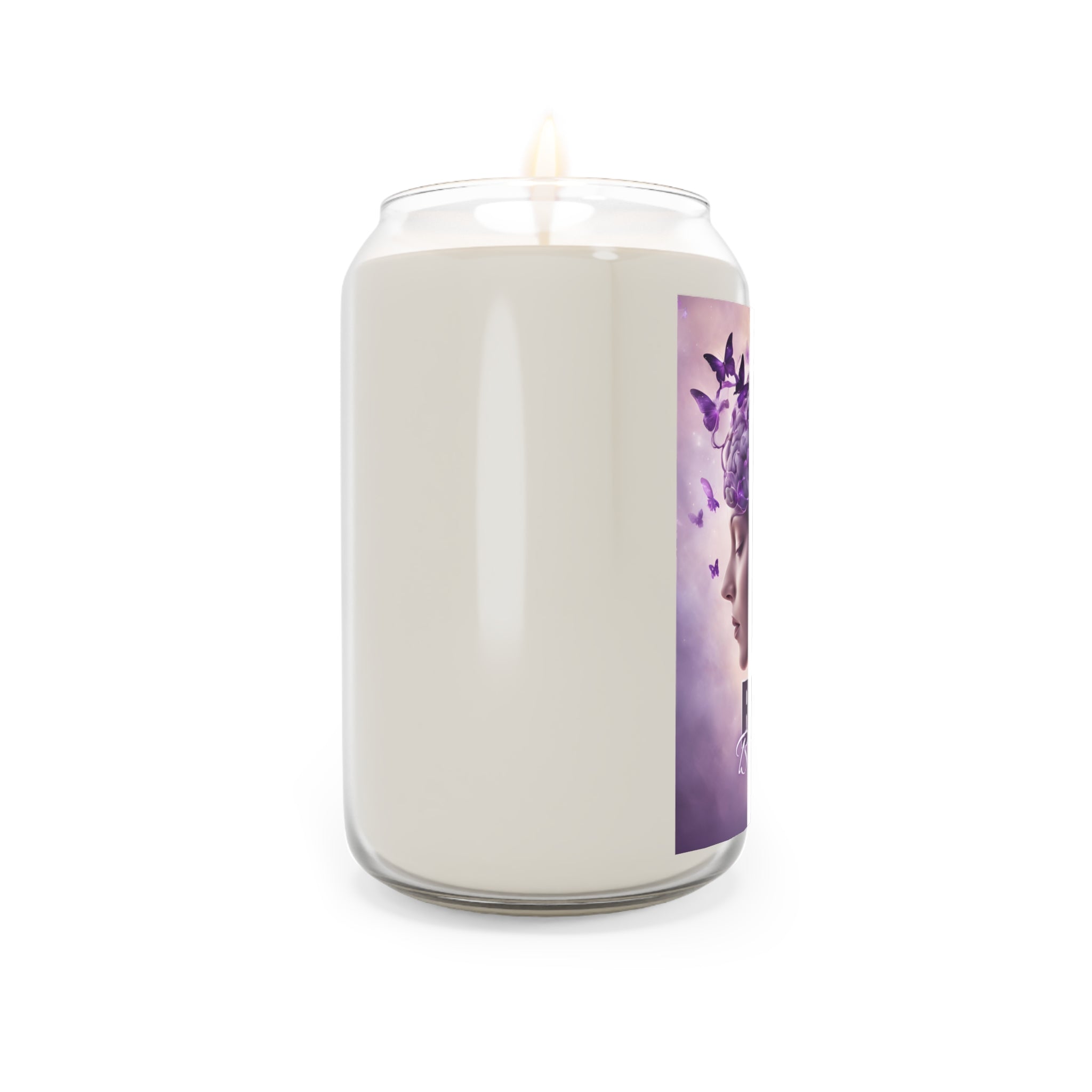 Photo depicting the ​Beautiful Brain Be Brave Scented Candle, 13.75oz from EpiAl's Shop.