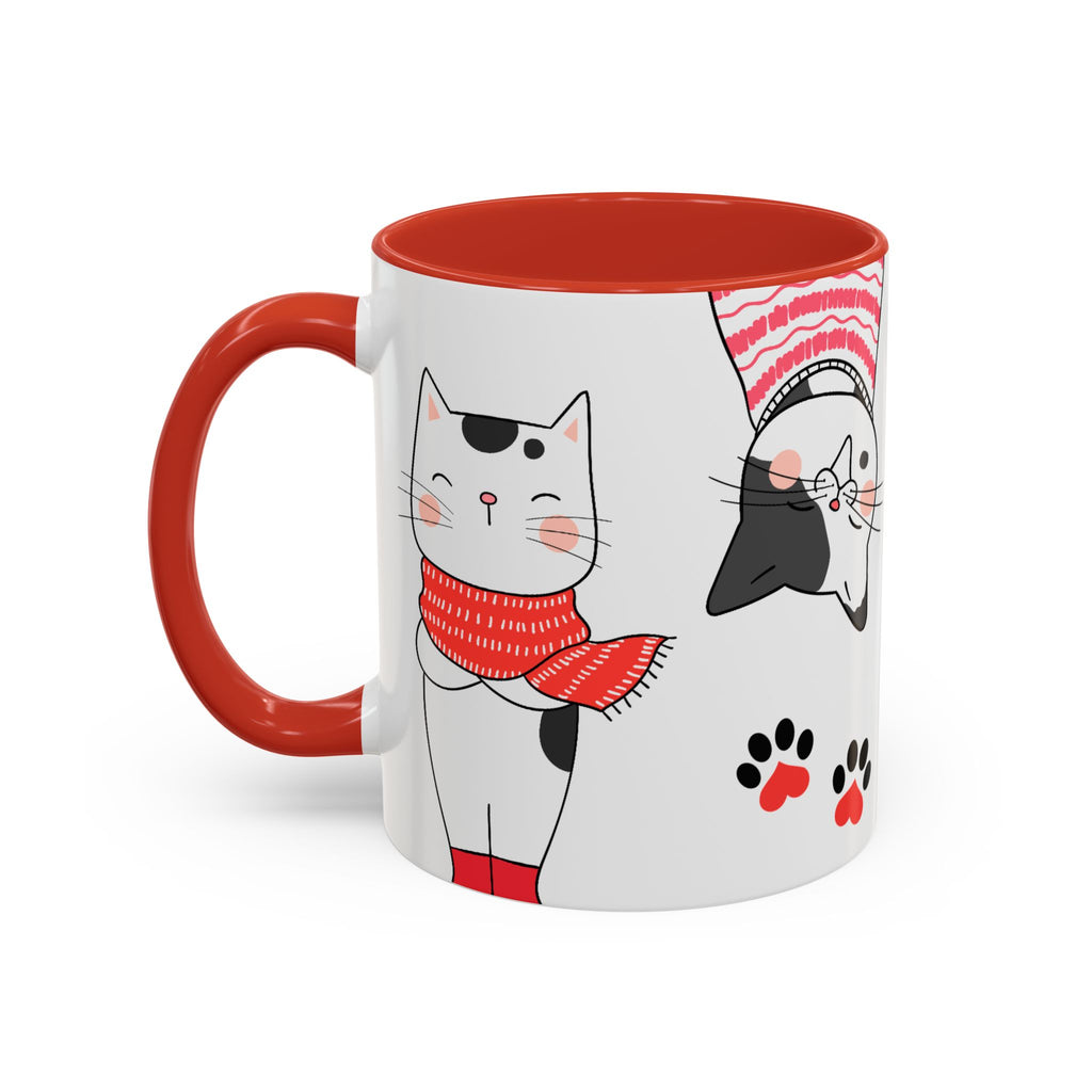 Cute Chilly Cats Coffee Mug