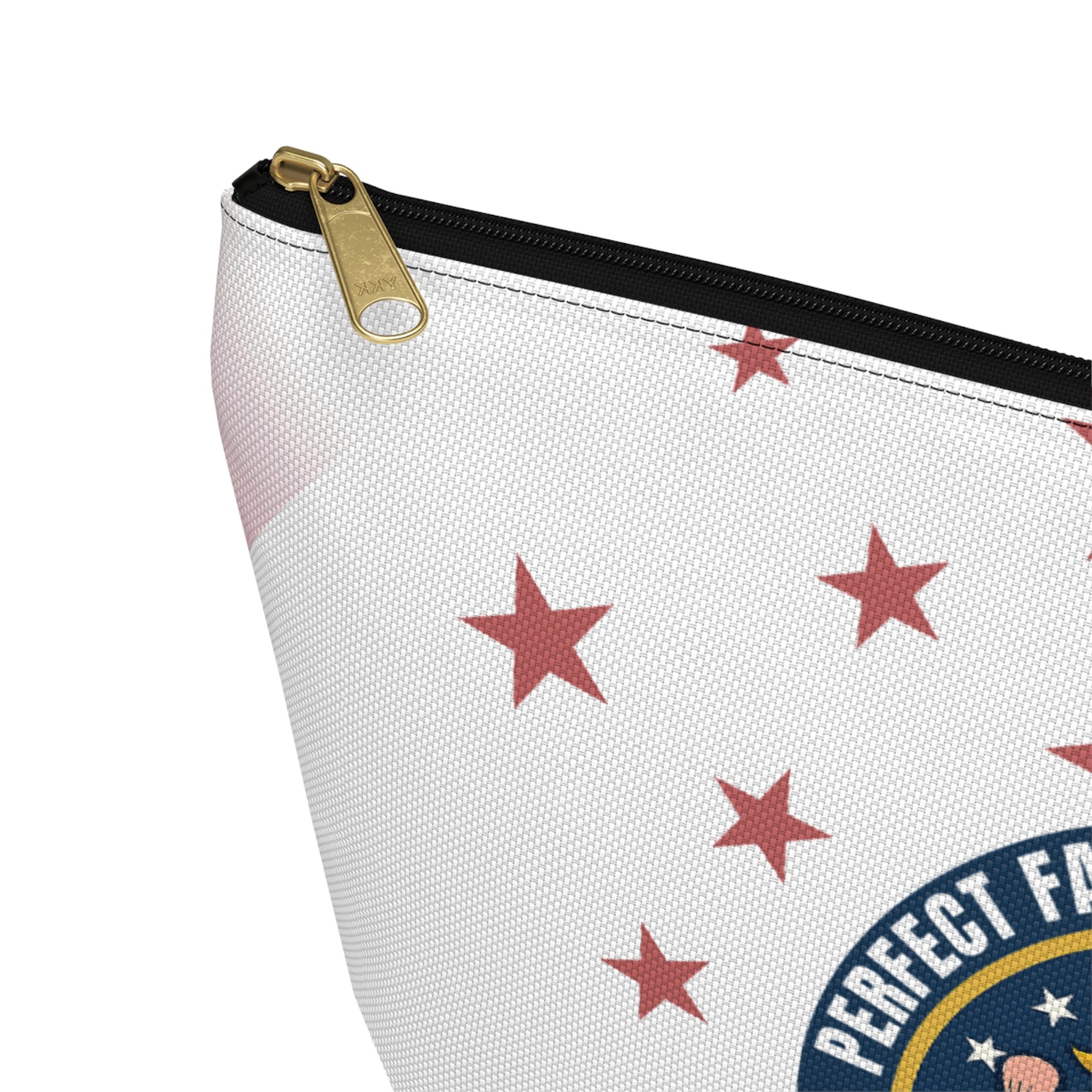 Mock Presidential Seal Makeup Pouch – “Perfect Face. Perfect Pouch.”