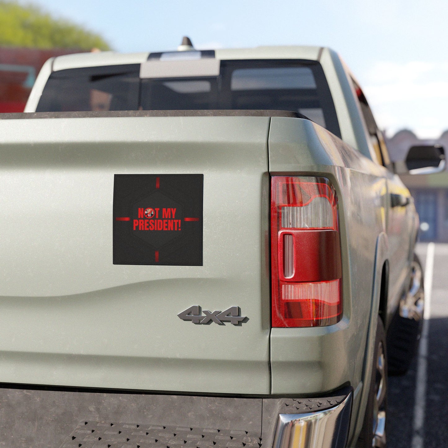 Protest Car Magnet - "Not My President!" - Political Statement for Activists
