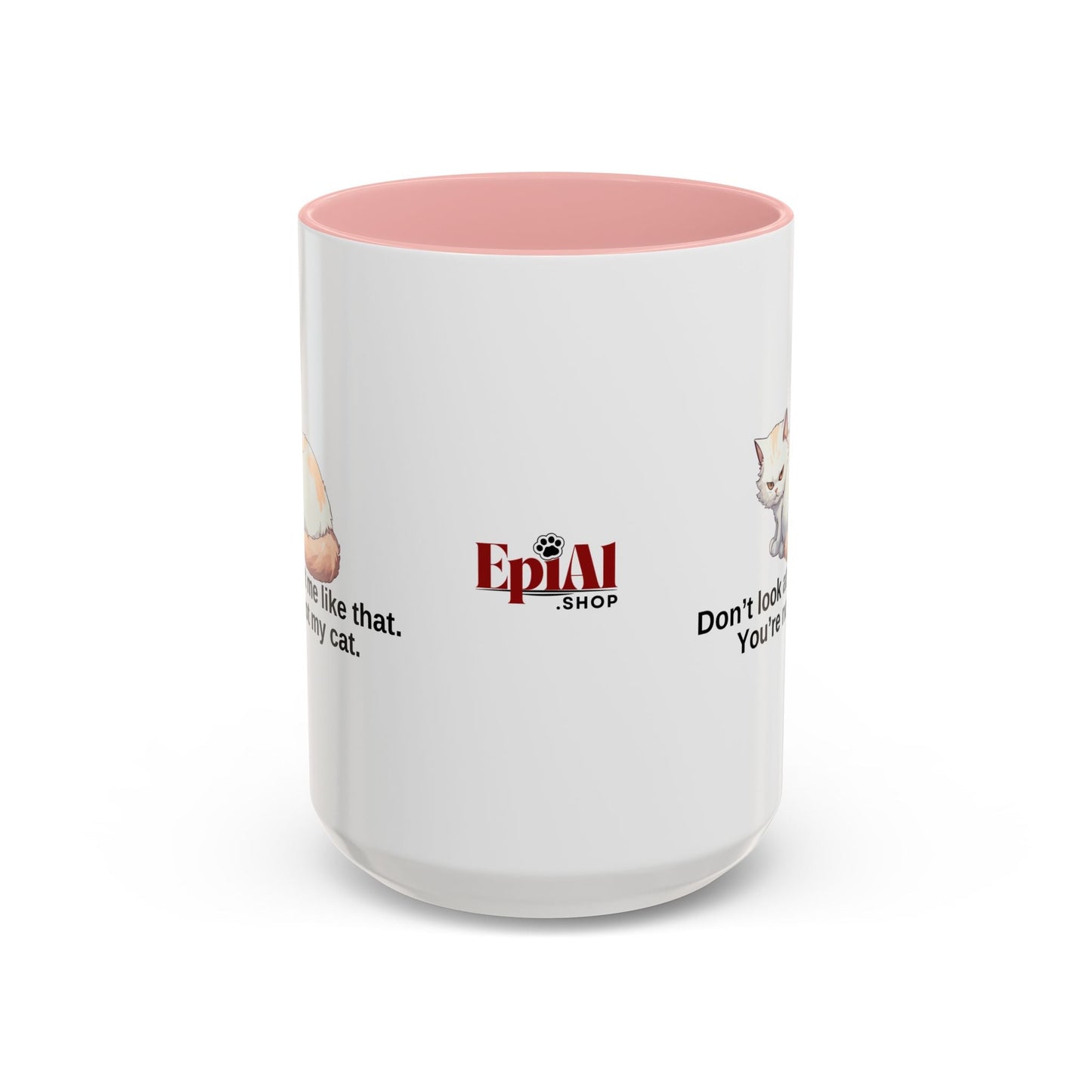 Humorous Cat Lover's Coffee Mug - 11/15oz Accent Mug Printify