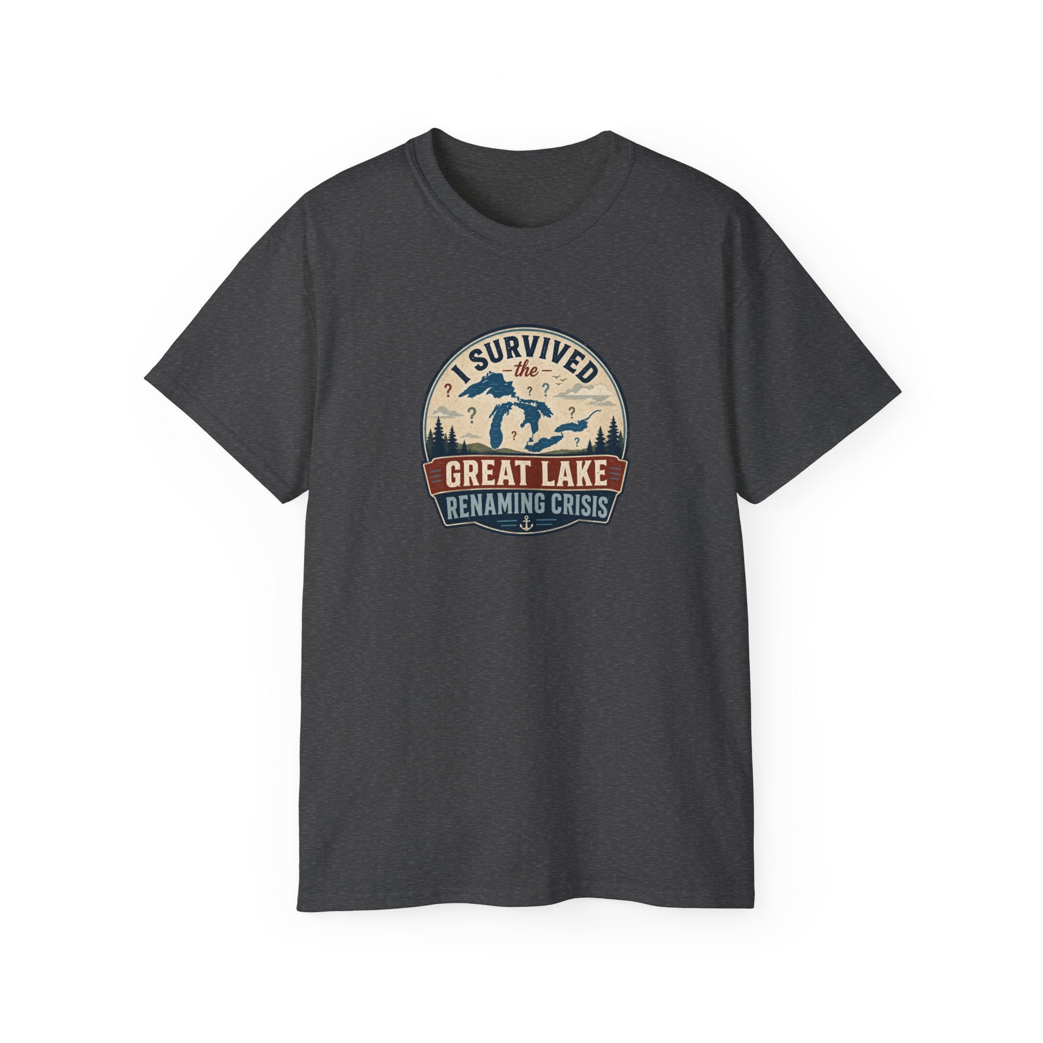 I Survived the Great Lake Renaming Crisis T-Shirt | Lake Ontario vs. Lake America Tee