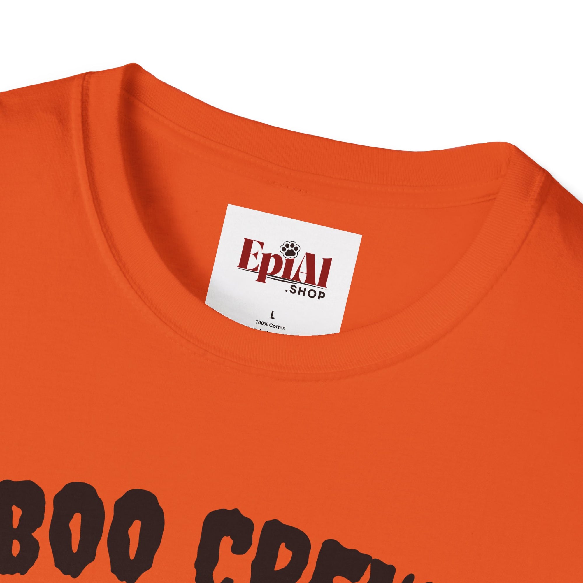 Halloween Boo Crew Unisex T-Shirt, Spooky Apparel, Ghost Lovers, Halloween Costume, Fall Fashion