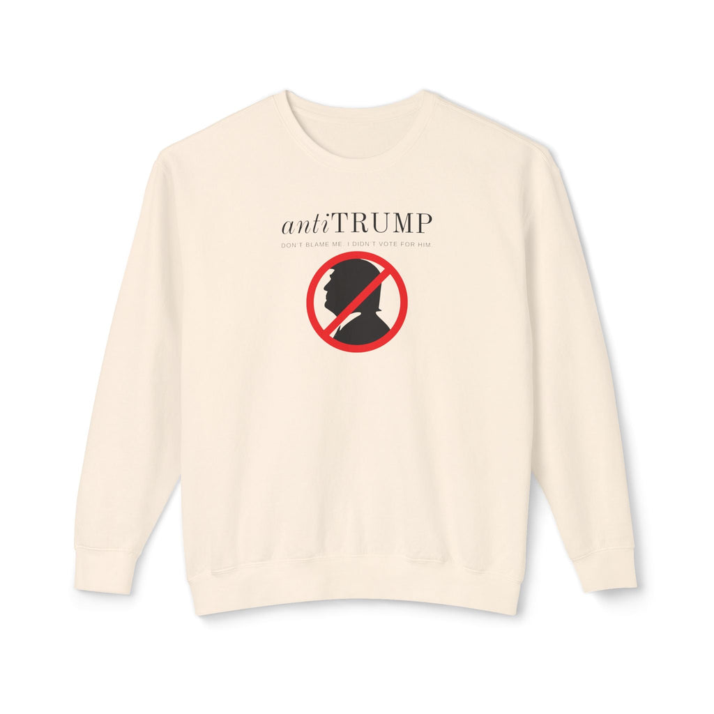 Unisex Lightweight Anti-Trump Crewneck Sweatshirt - Political Activism Wear Printify