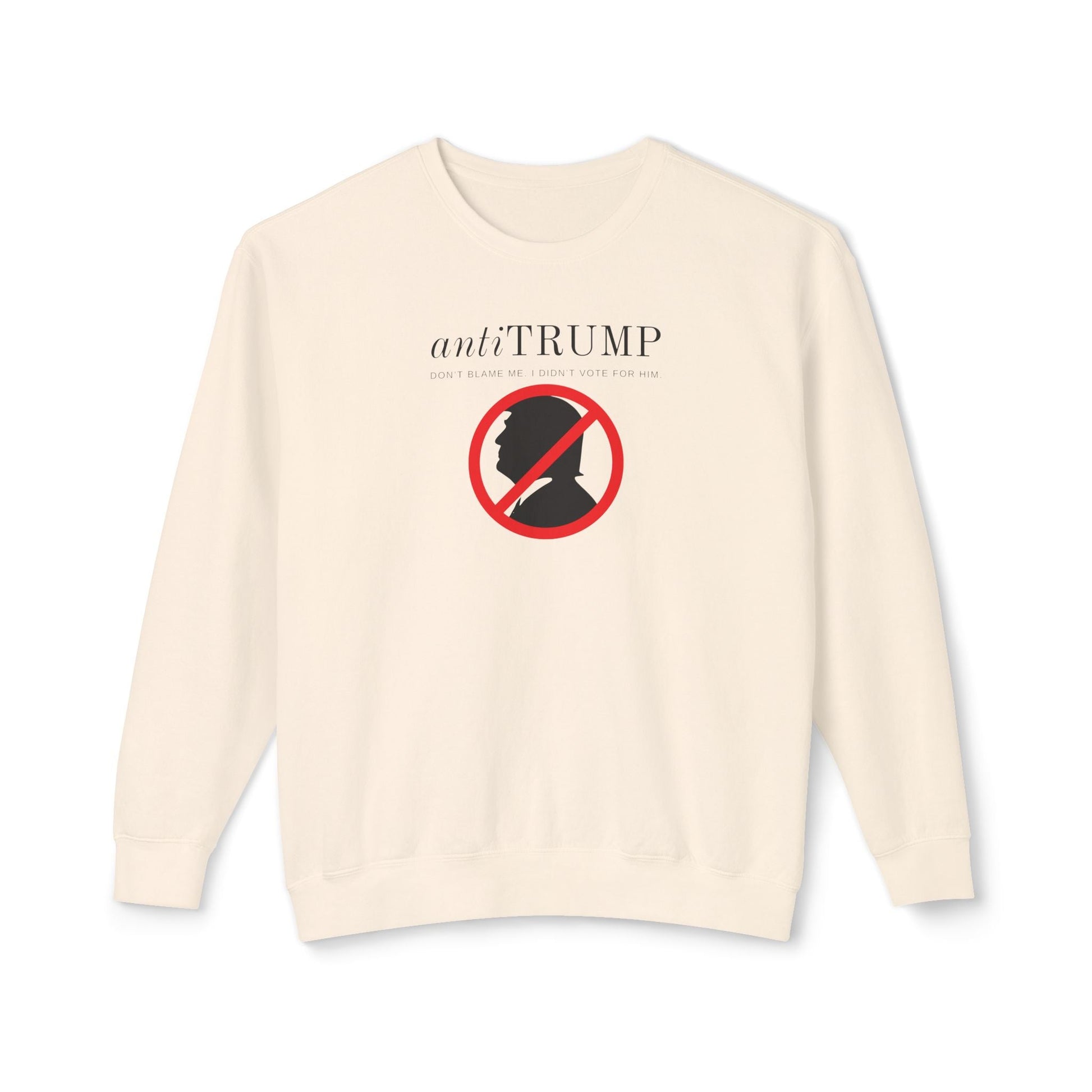 Unisex Lightweight Anti-Trump Crewneck Sweatshirt - Political Activism Wear Printify