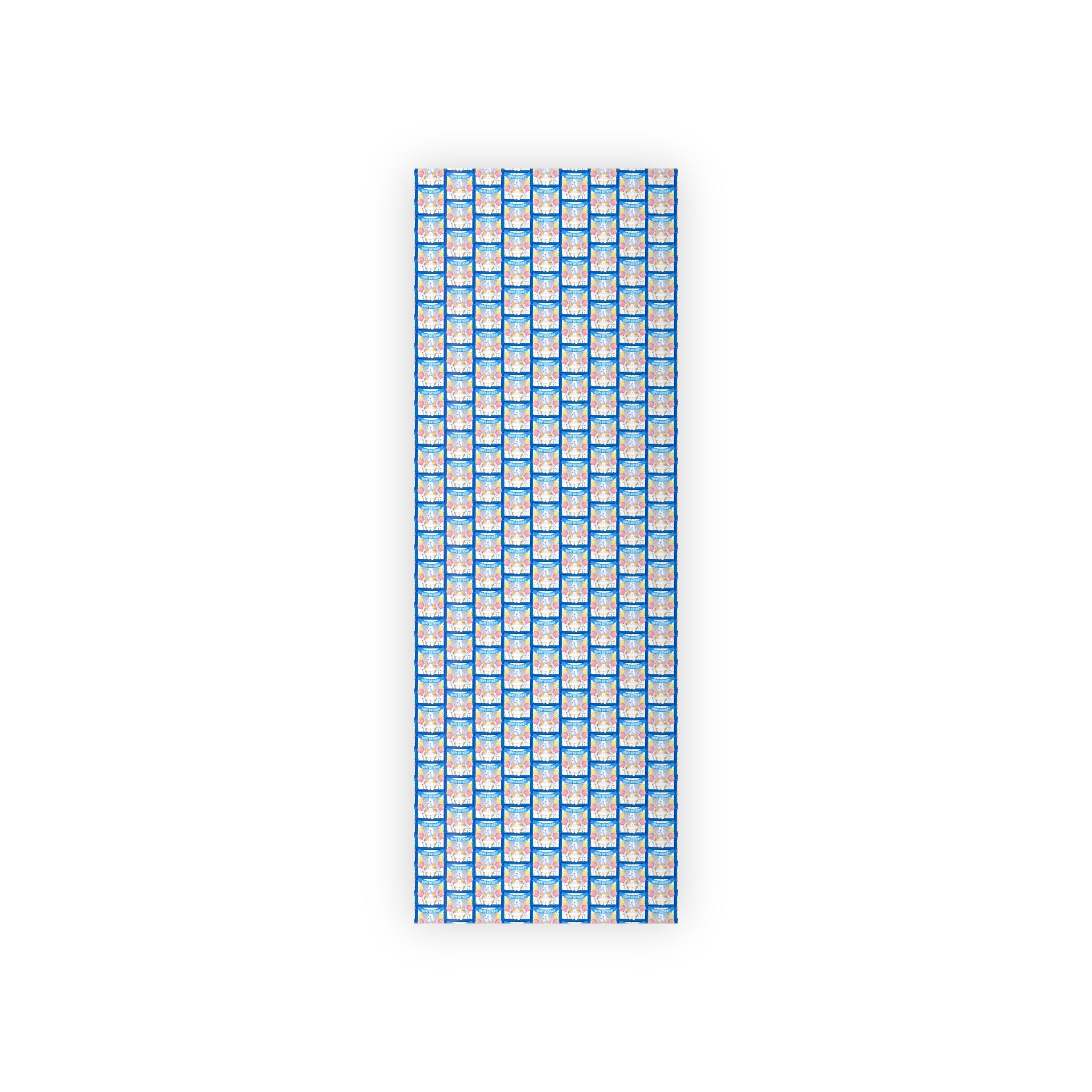 Little Boy Kitty Birthday Gift Wrapping Paper Rolls, 1pc - EpiAl's Shop