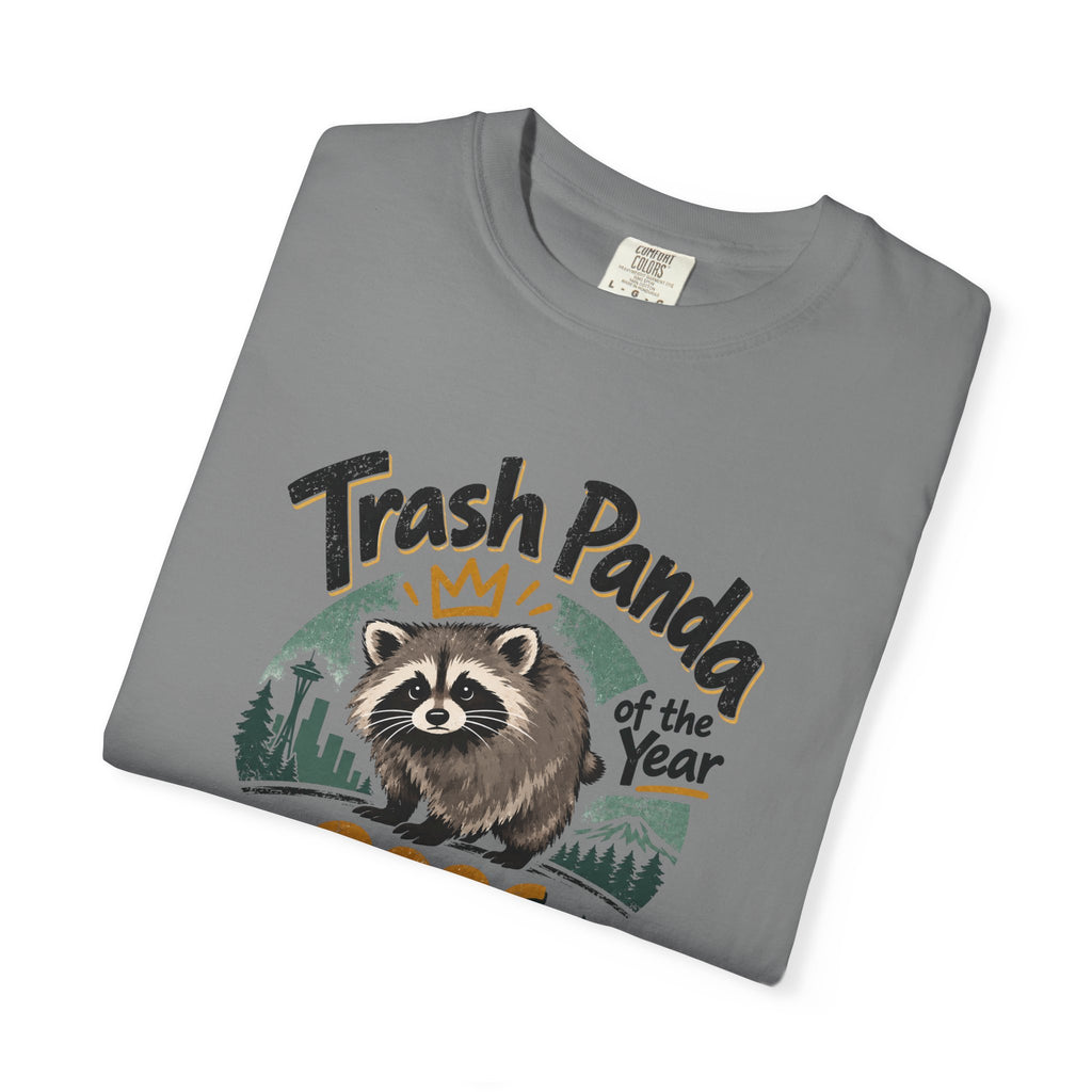 Trash Panda of the Year 2026 Garment-Dyed T-Shirt | Jimothy-Inspired Raccoon Tee