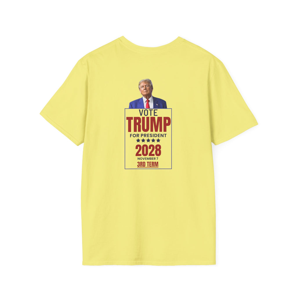 Trump 2028 Unisex Softstyle T-Shirt - Trump for President