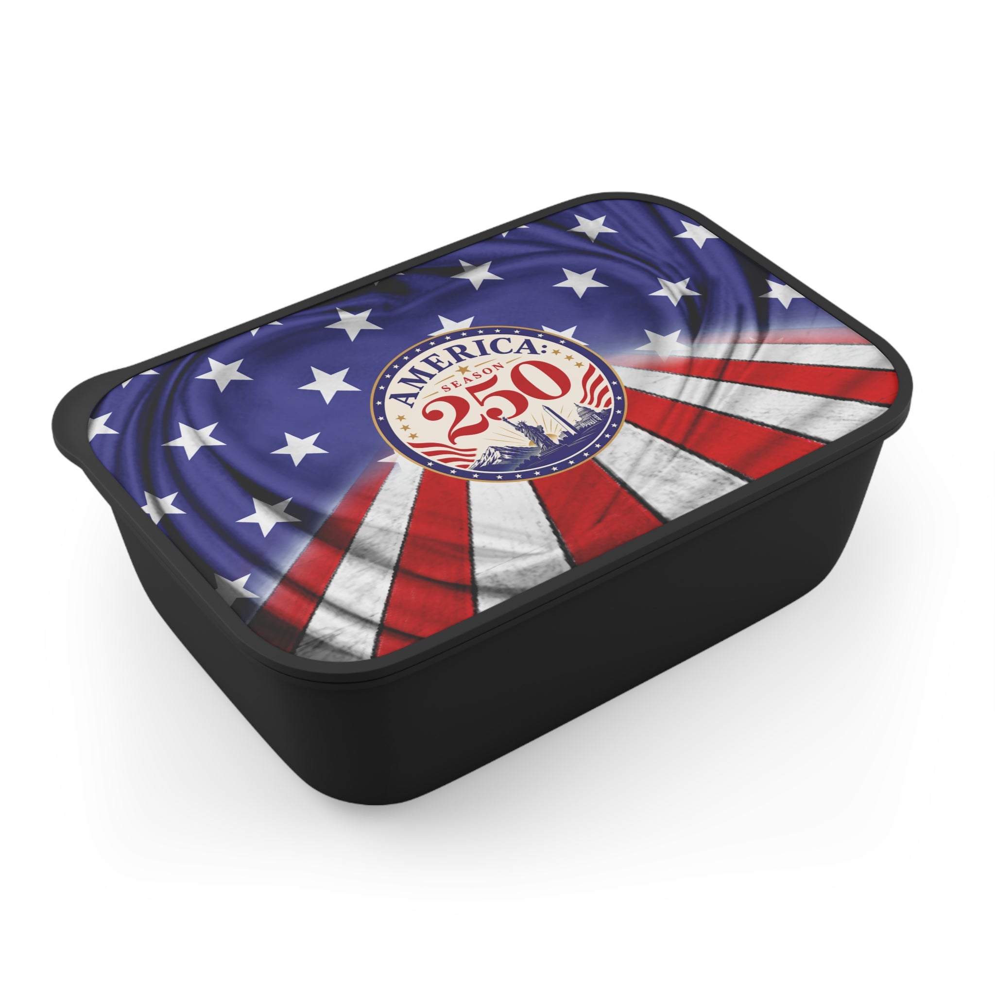 America 250 Patriotic Bento Lunch Box