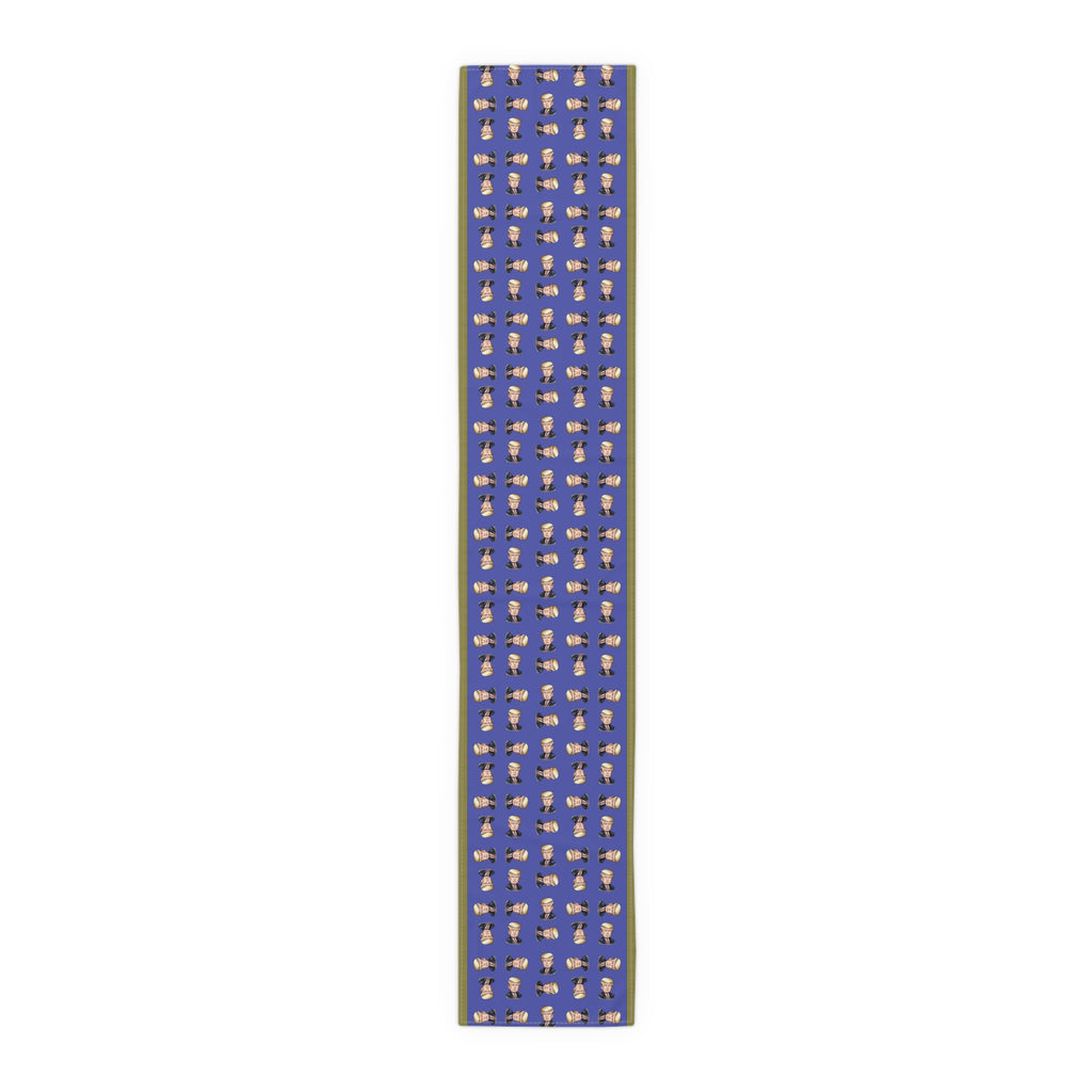 Vibrant Trump Face Table Runner