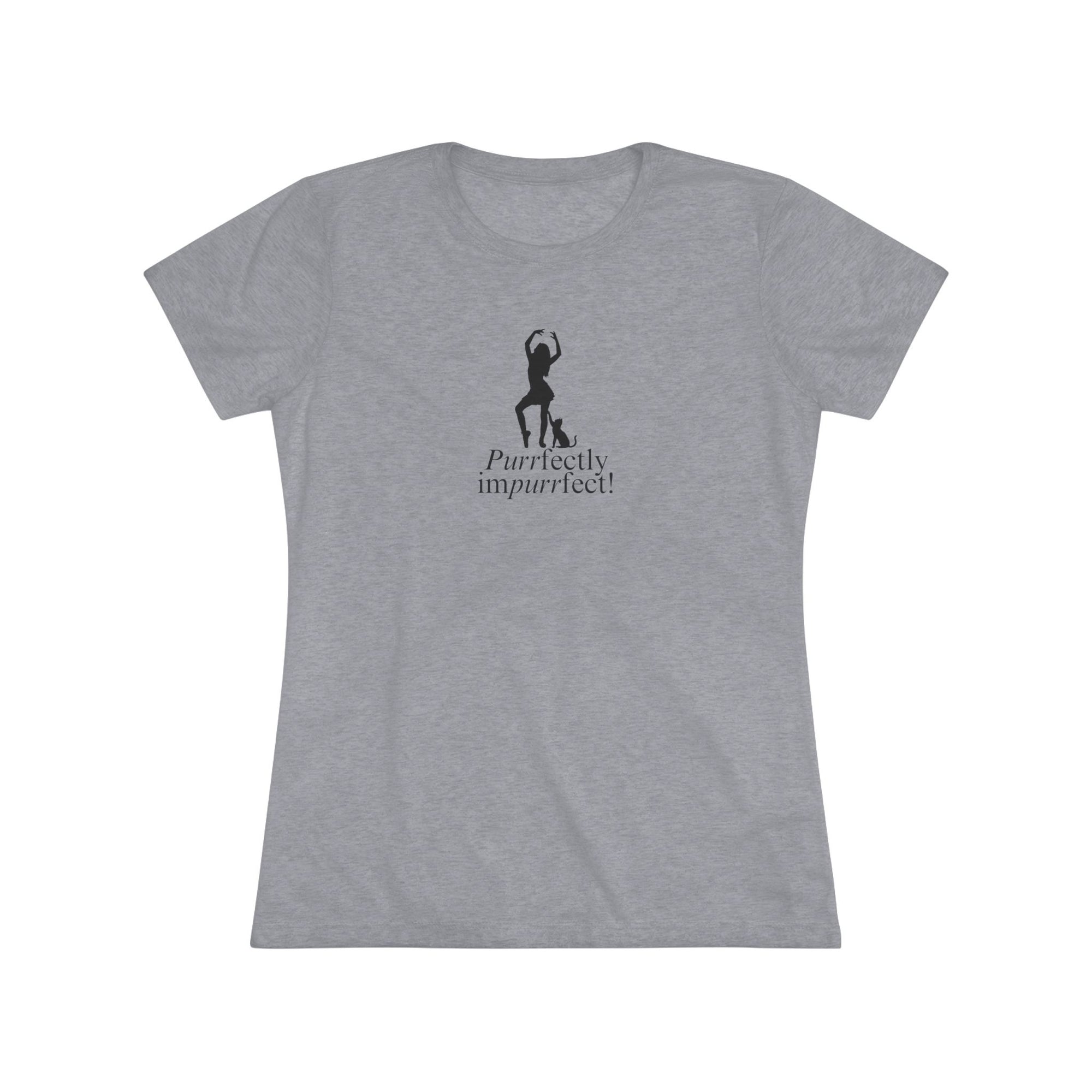 Purrfectly Impurrfect Women's Triblend Tee