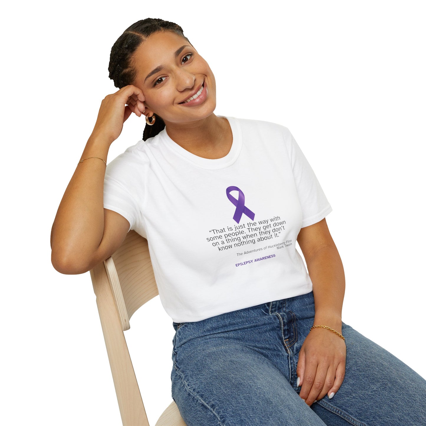 Epilepsy Awareness Unisex Softstyle T-Shirt - Spread Awareness & Compassion