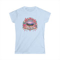 There’s More Sparkle on the Other Side Women’s T-Shirt | Rhinestone Rainbow Mountain Tee