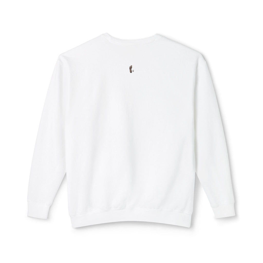 Proof Is Overrated Sasquatch & Cat Crewneck Sweatshirt