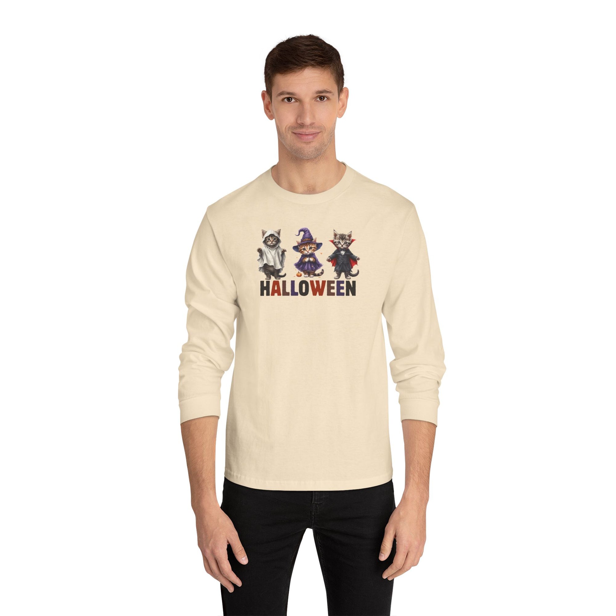 Halloween Kittens Long Sleeve T-Shirt