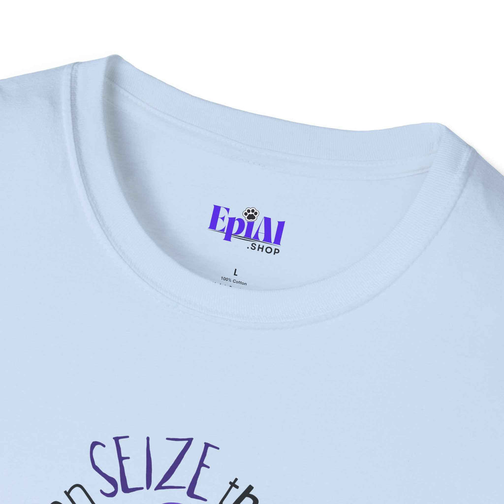 “I Can SEIZE the Day — Literally!” Epilepsy Awareness Pin Button (3")