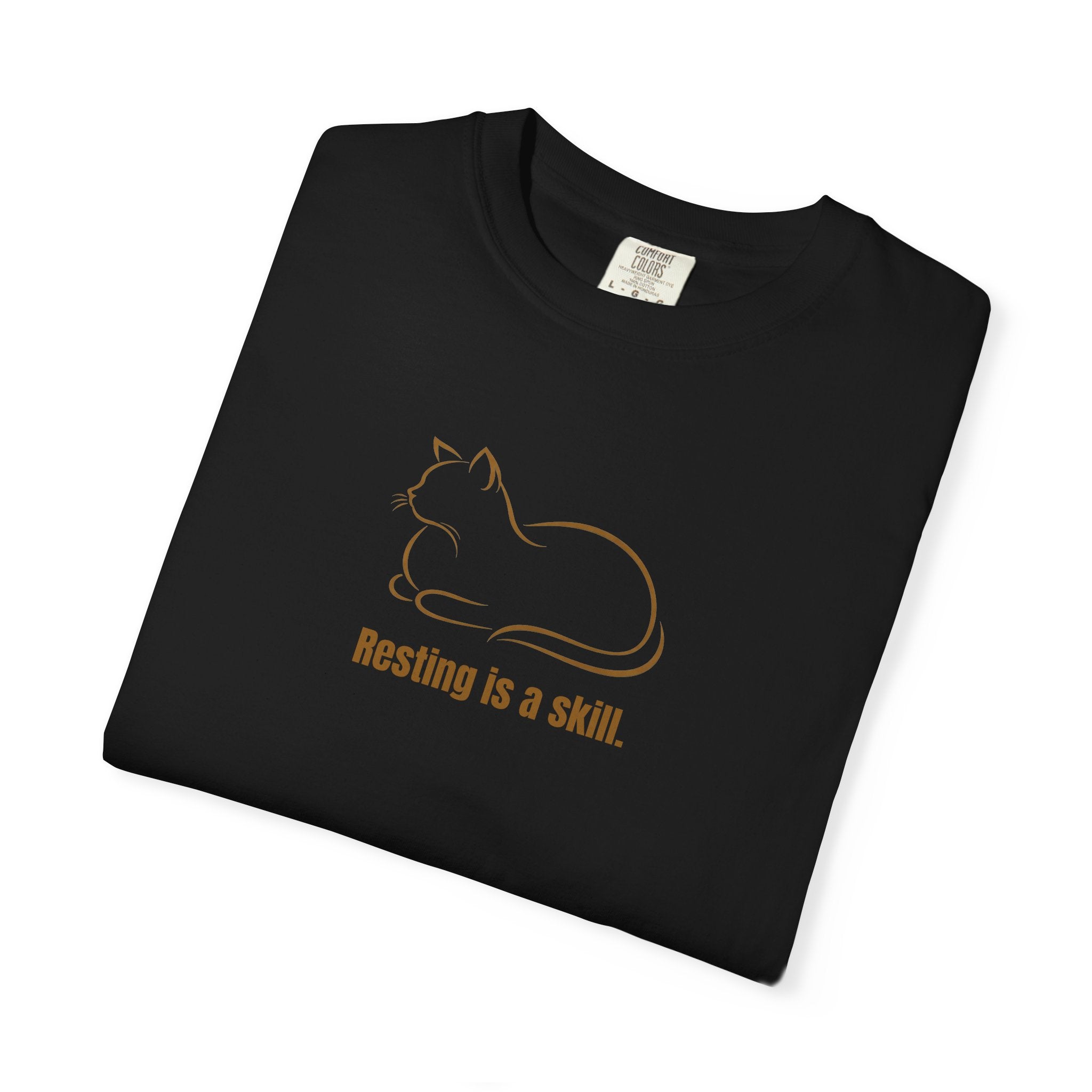 Resting Is a Skill Cat T-Shirt