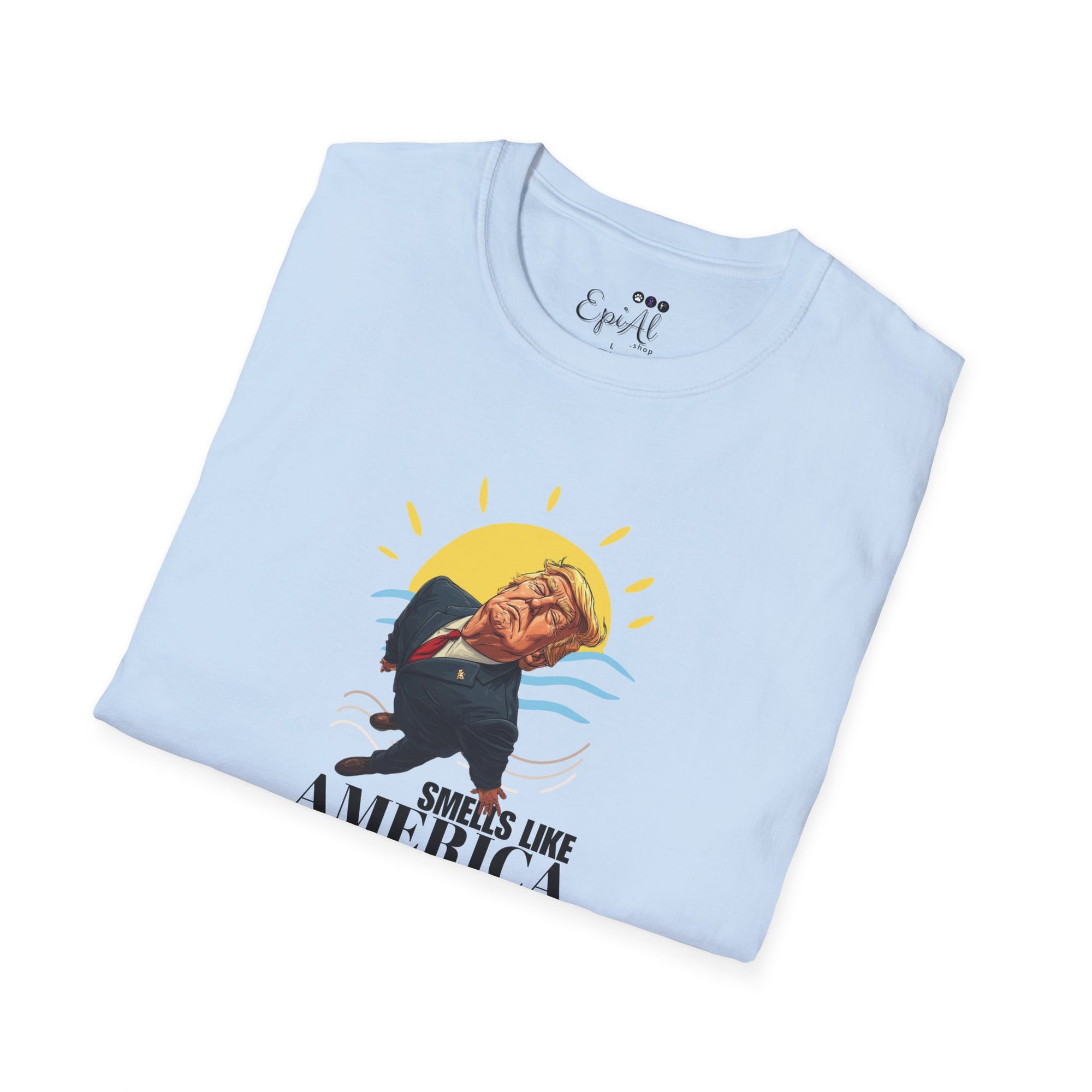 American Gulf "Smells like America" Unisex Graphic T-Shirt