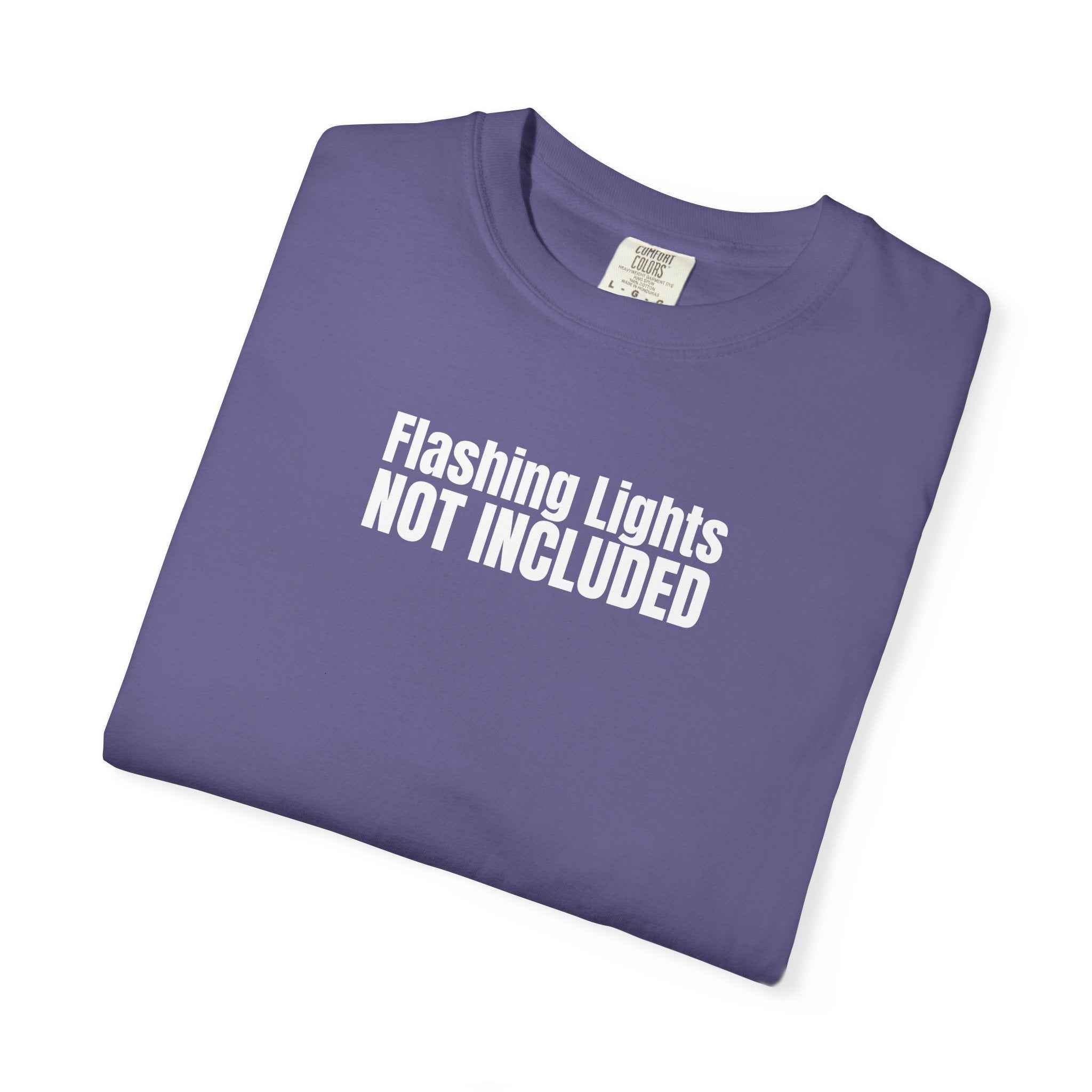 Flashing Lights Not Included T-Shirt | Epilepsy Awareness Tee