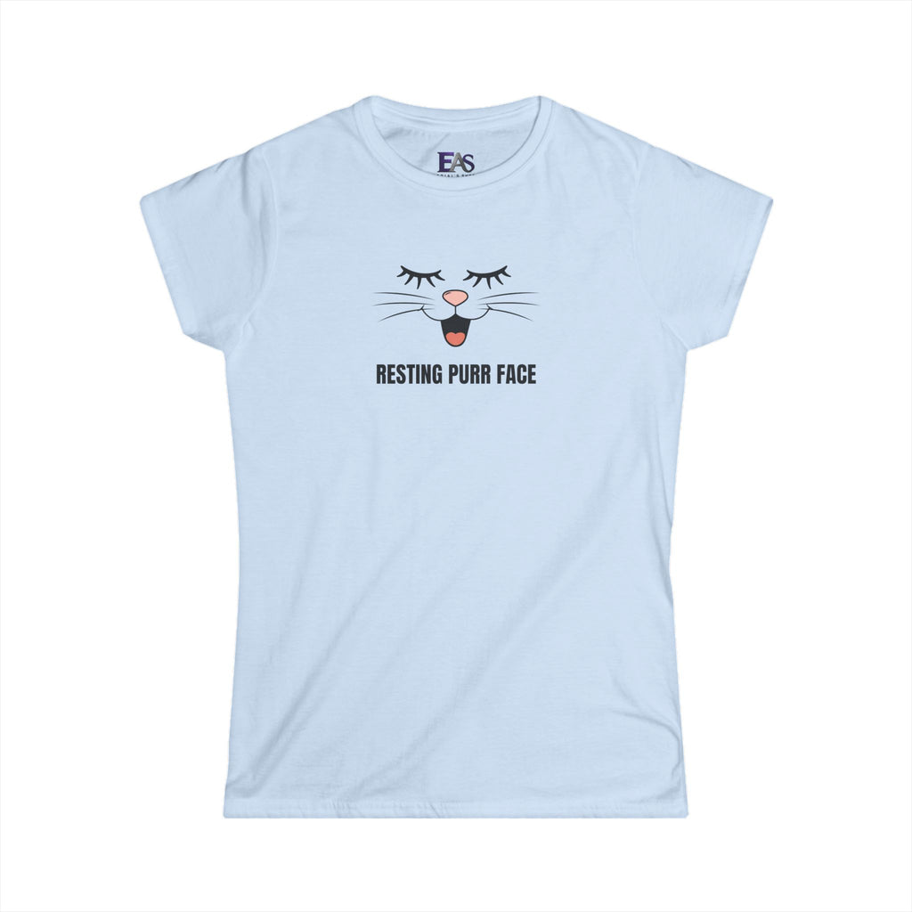 Resting Purr Face Women’s T-Shirt