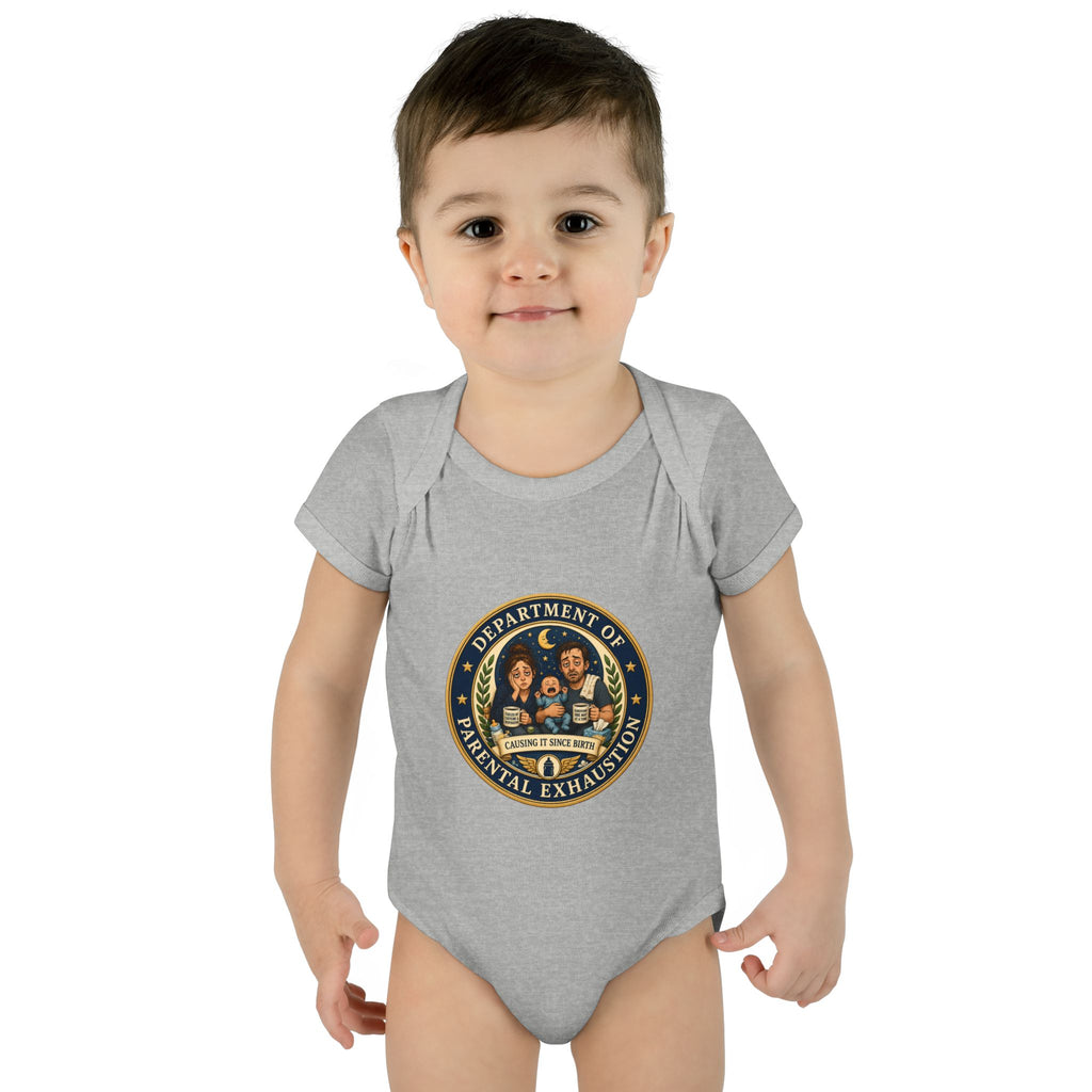 Department of Parental Exhaustion Infant Bodysuit | Baby Onesie