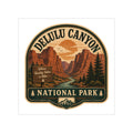 Delulu Canyon National Park Outdoor Sticker | Transparent Weatherproof Vinyl Decal