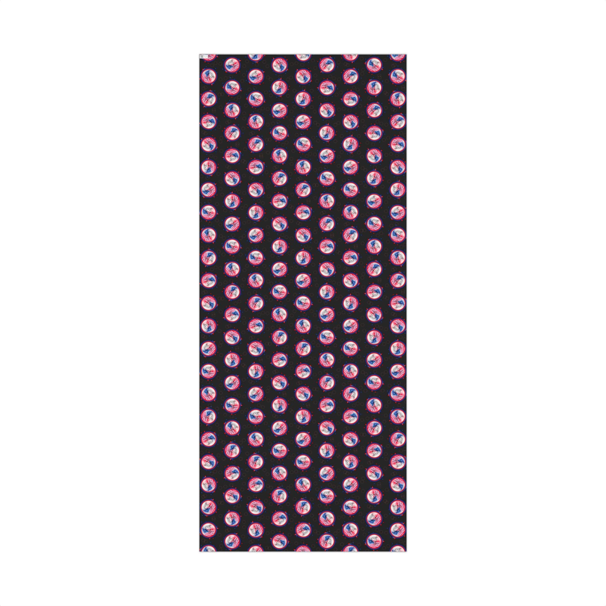 Draw Your Own Conclusions All-Occasion Gift Wrap – Patriotic Satire Wrapping Paper