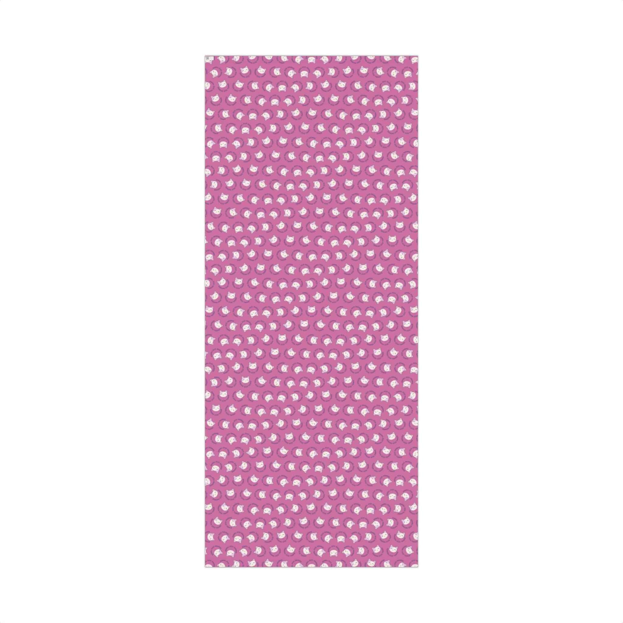 Sending Good Things Cat Gift Wrap – Pink All-Occasion Wrapping Paper