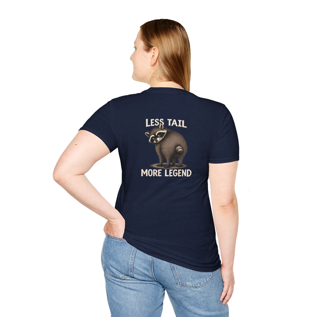 Less Tail, More Legend Jimothy Raccoon T-Shirt