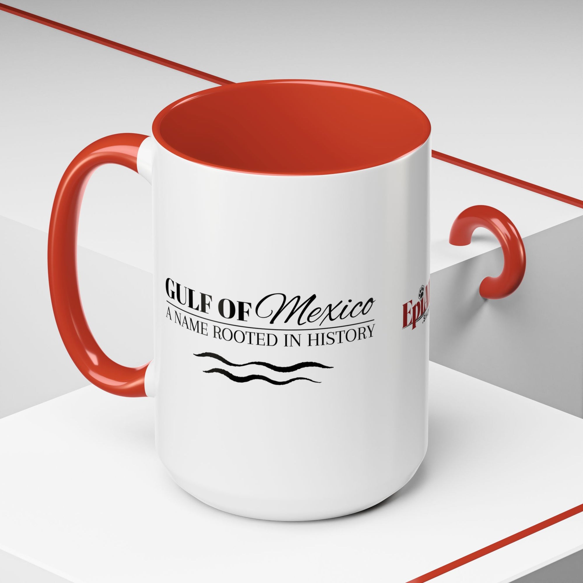 Gulf of Mexico A Name Rooted in History Accent Coffee Mug