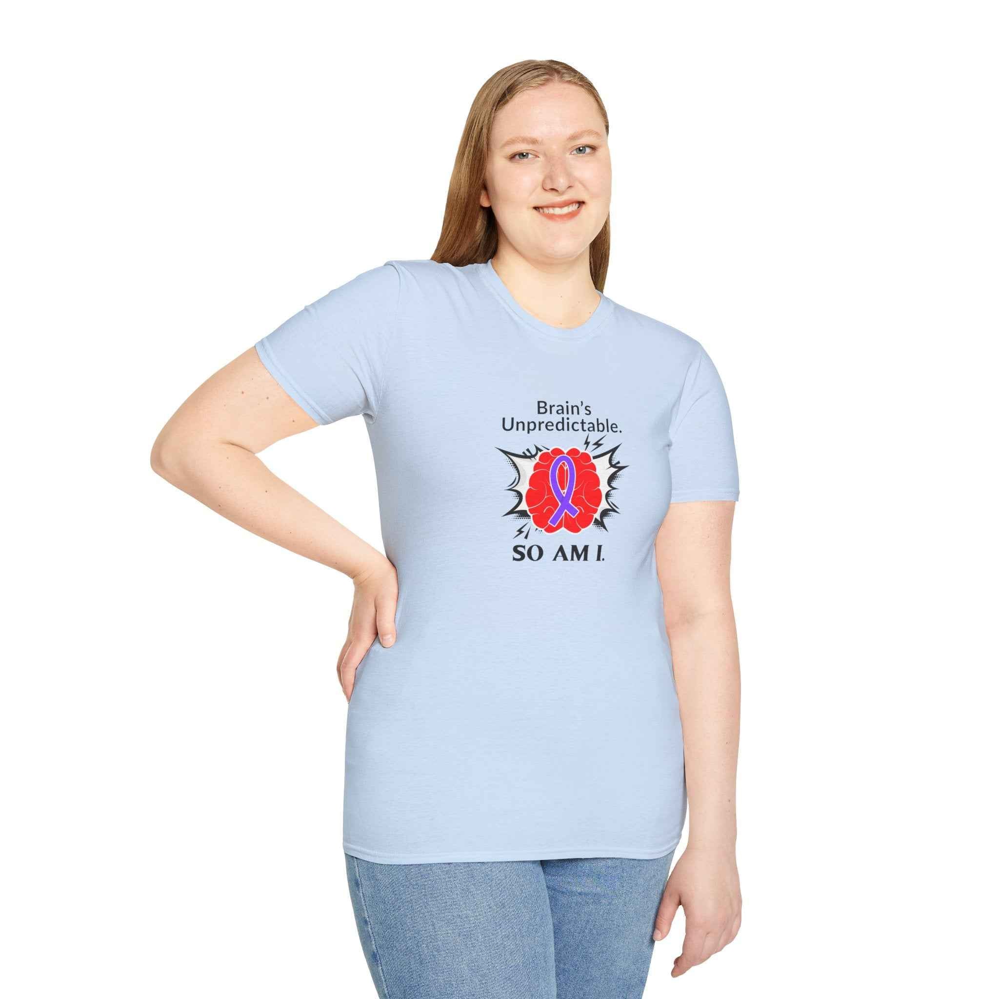 Brain’s Unpredictable. So Am I. – Epilepsy Awareness Tee