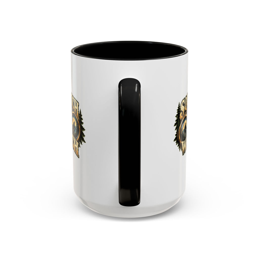 Squatch Watch Bigfoot Mug | Two-Tone Sasquatch Coffee Cup (11oz/15oz)