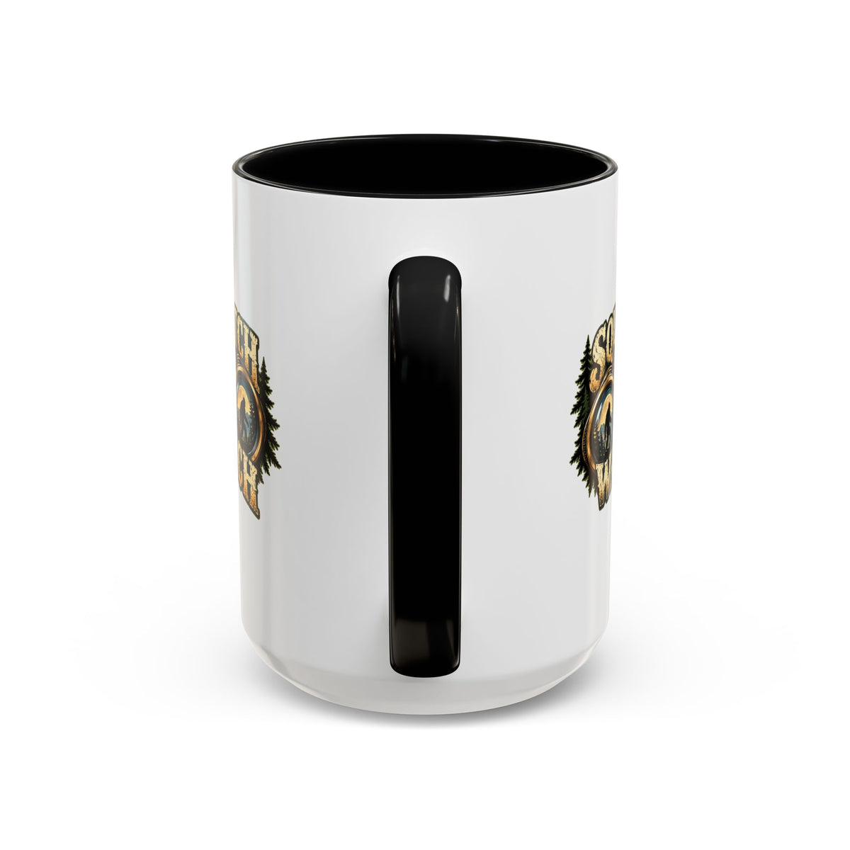 Squatch Watch Bigfoot Mug | Two-Tone Sasquatch Coffee Cup (11oz/15oz)