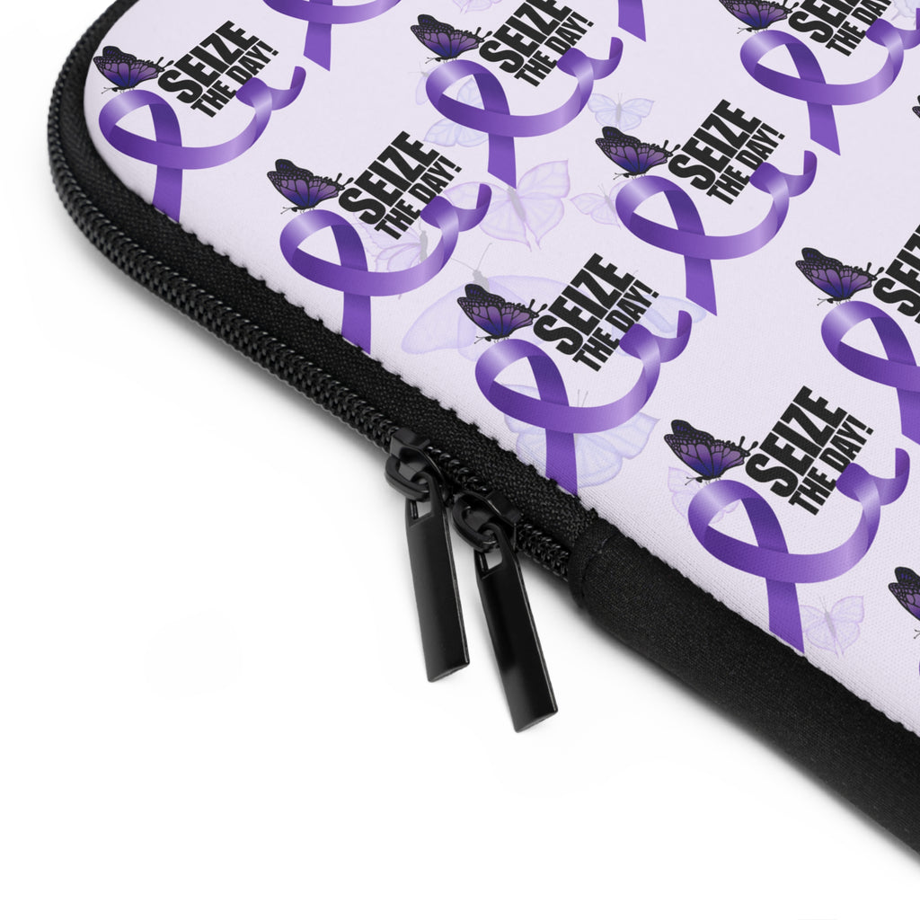 Purple Epilepsy Awareness Laptop Sleeve