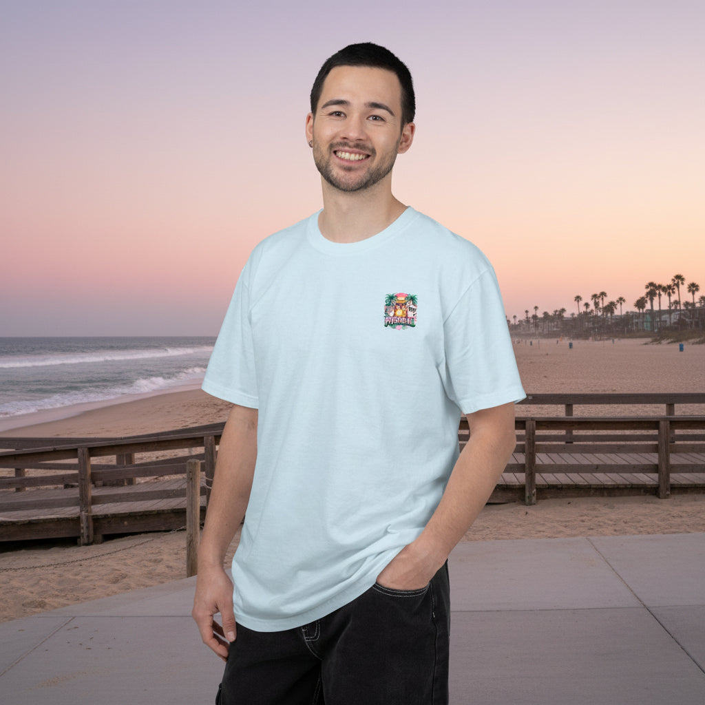 Furreal Cat Sunset Tee | Cool Cats, No Explanation Unisex T-Shirt